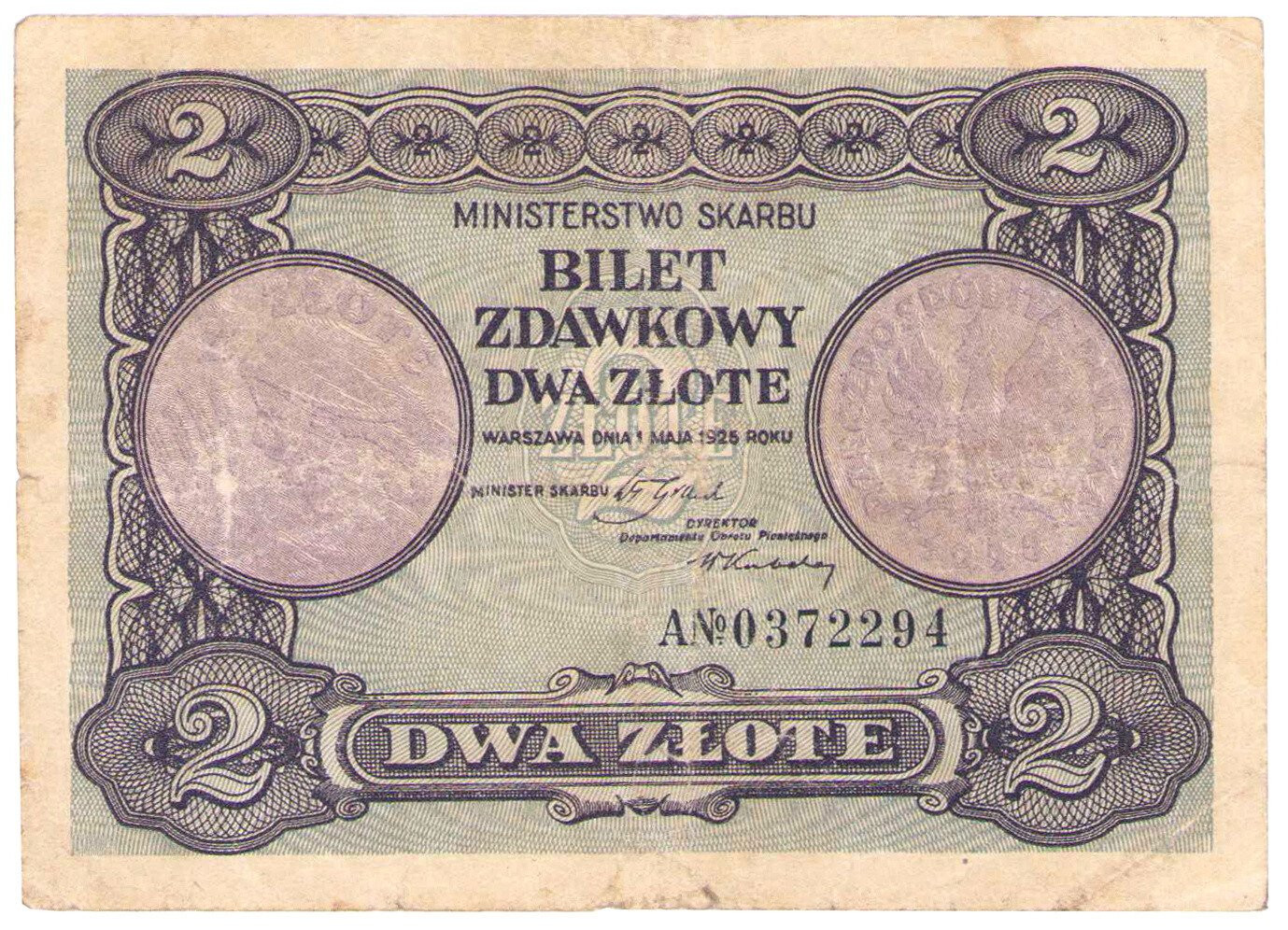 2 złote 1925 seria A - RZADKIE