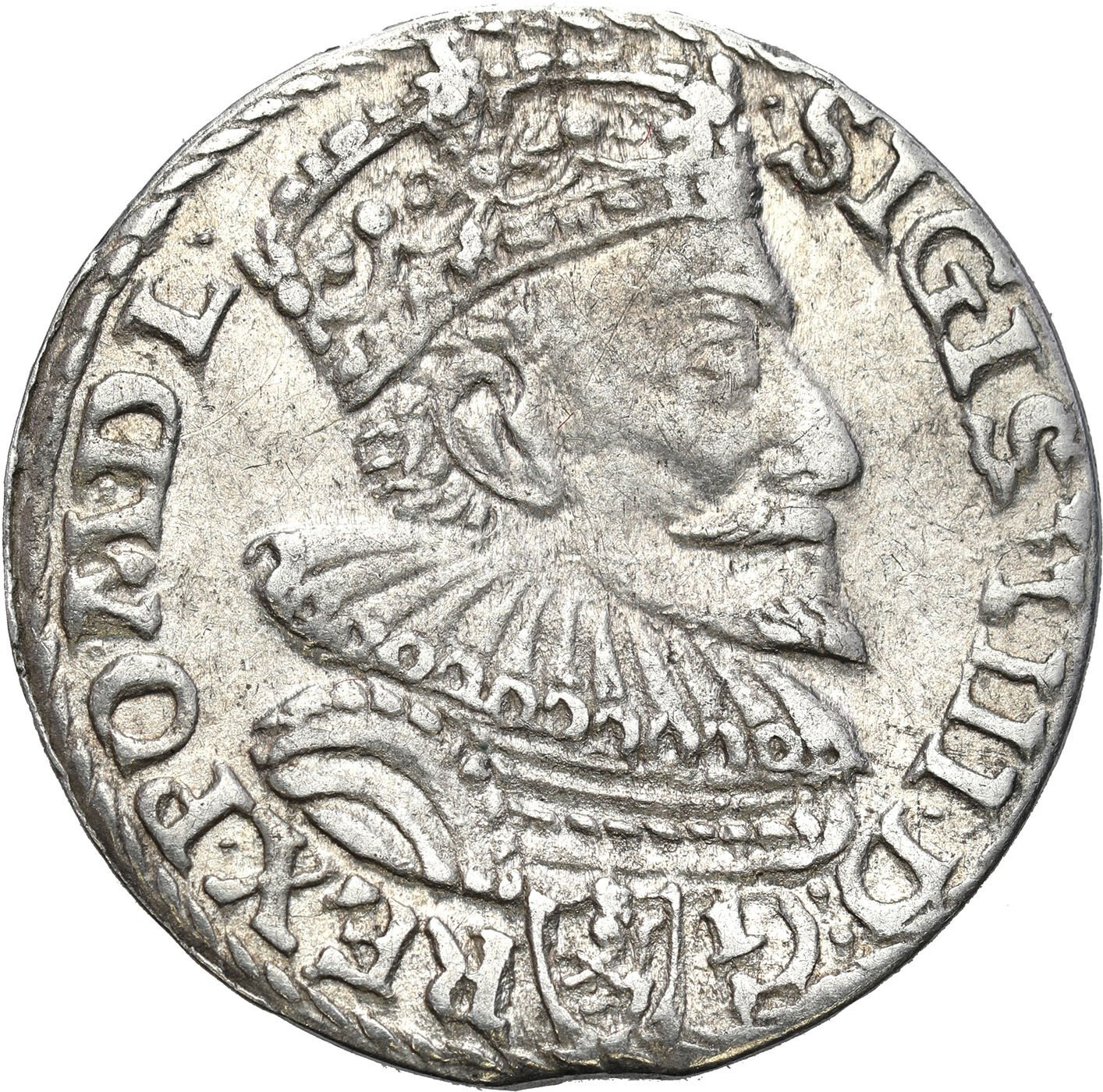  Zygmunt III Waza. Trojak (3 grosze) 1594, Malbork – NIENOTOWANY
