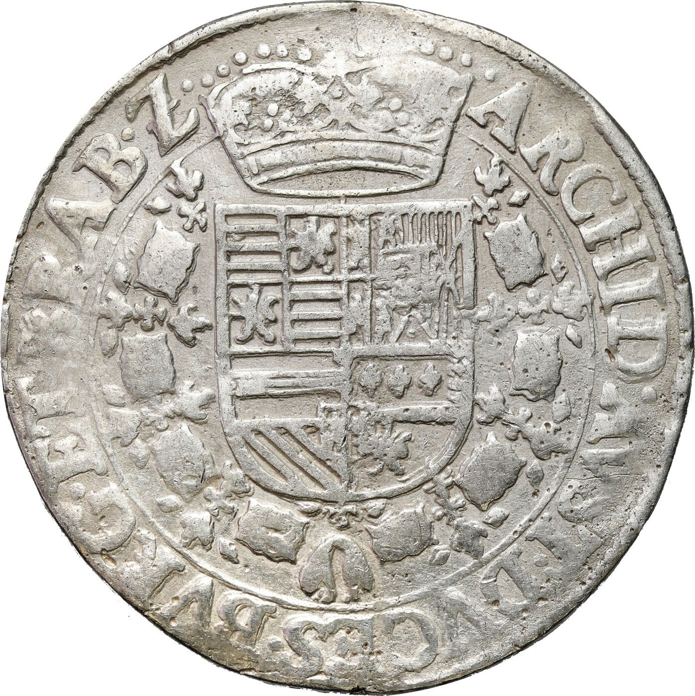 Niderlandy hiszpańskie, Albert i Elżbieta (1598–1621). Patagon bez daty, Antwerpia