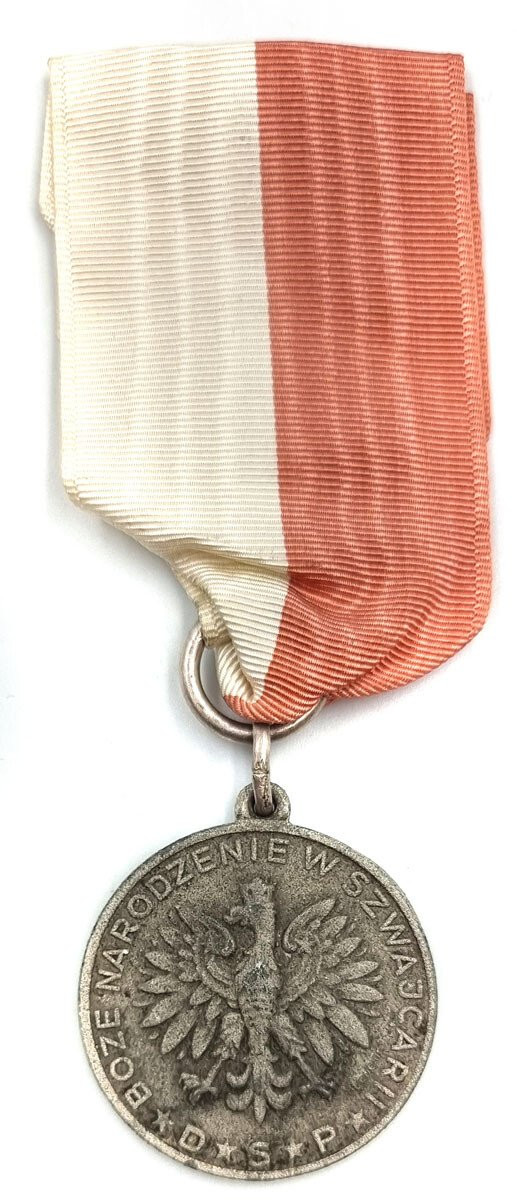 Medal Boże Narodzenie w Szwajcarii 1942