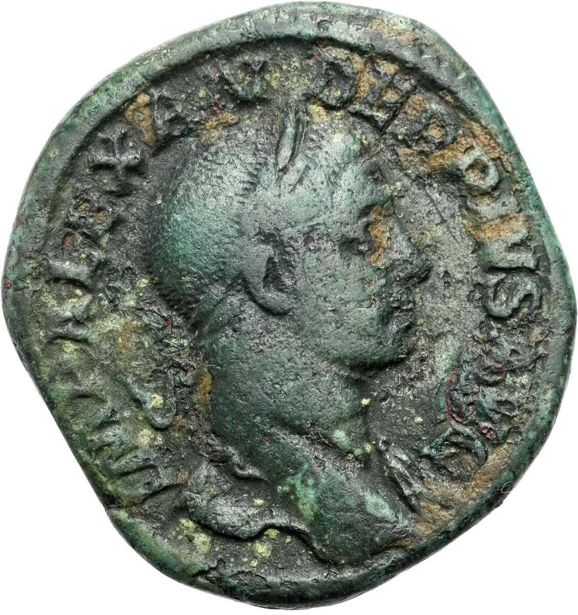 Cesarstwo Rzymskie. Aleksander Sewer (222-235 AD) Sestertius, Rzym