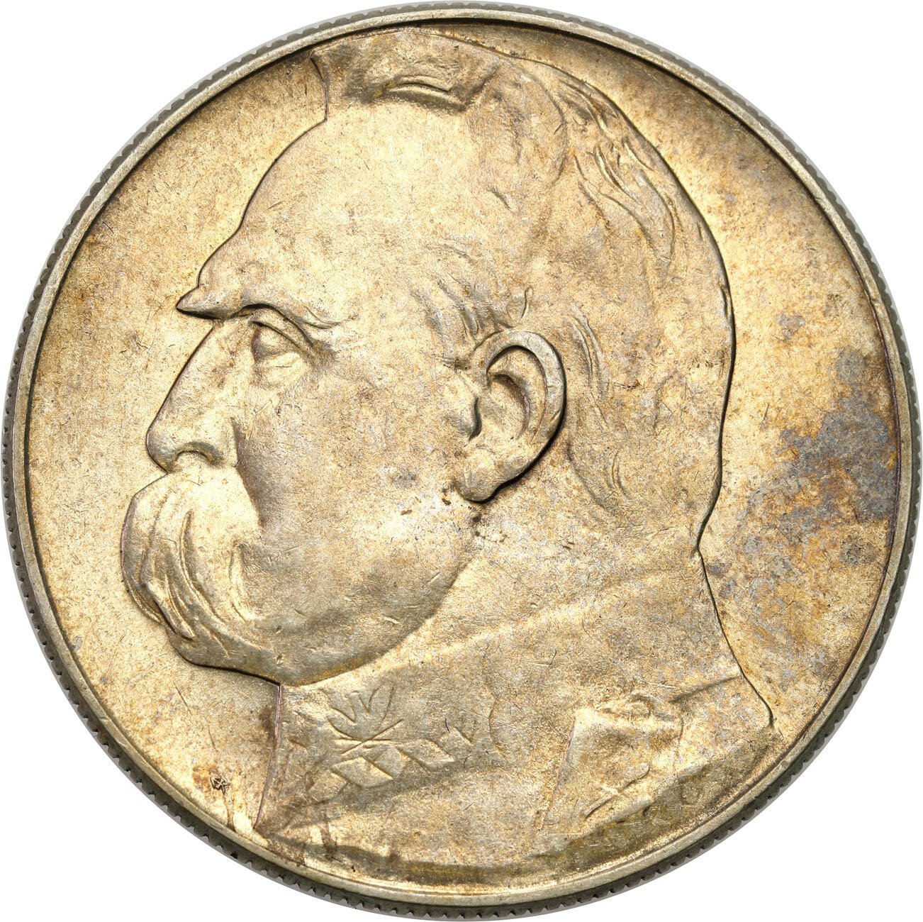 II RP. 10 złotych 1937 Piłsudski 
