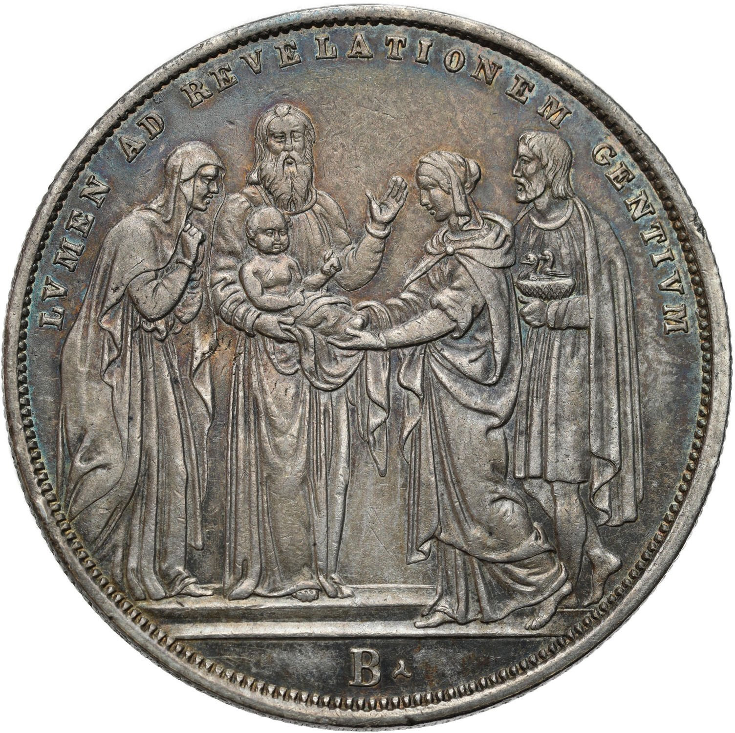 Włochy, Watykan. Gregorio XVI (1831-1846). Scudo 1831 B, Bologna