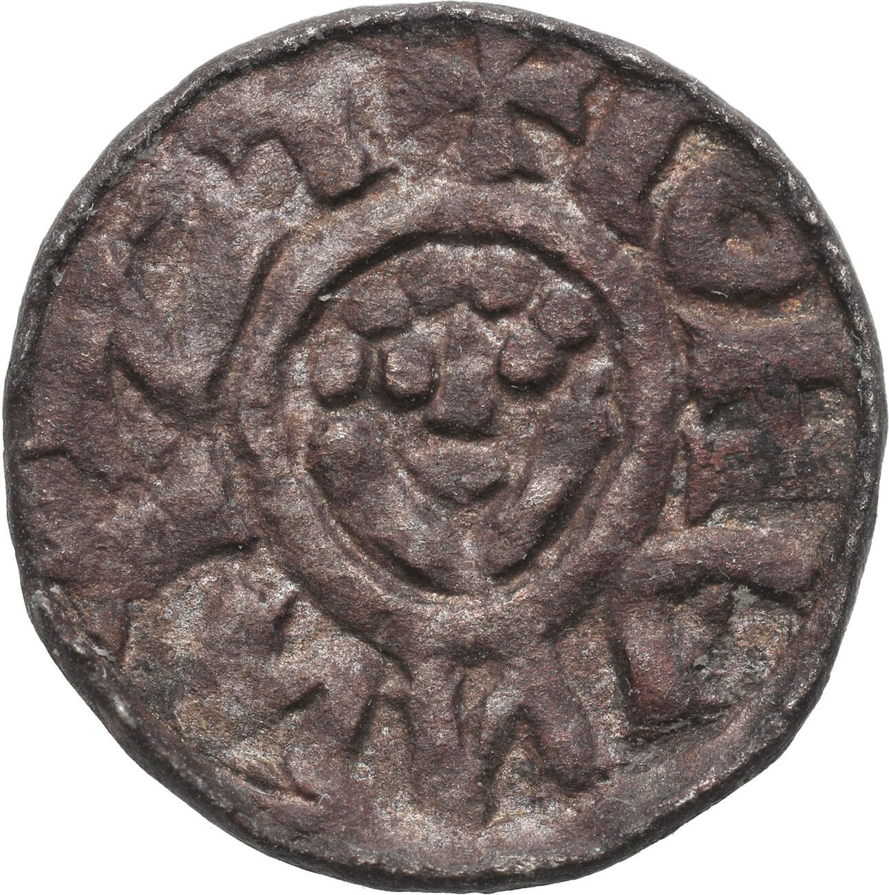 Bolesław III Krzywousty (1107-1138). Denar 1097-1107, Wrocław - RZADKOŚĆ R8