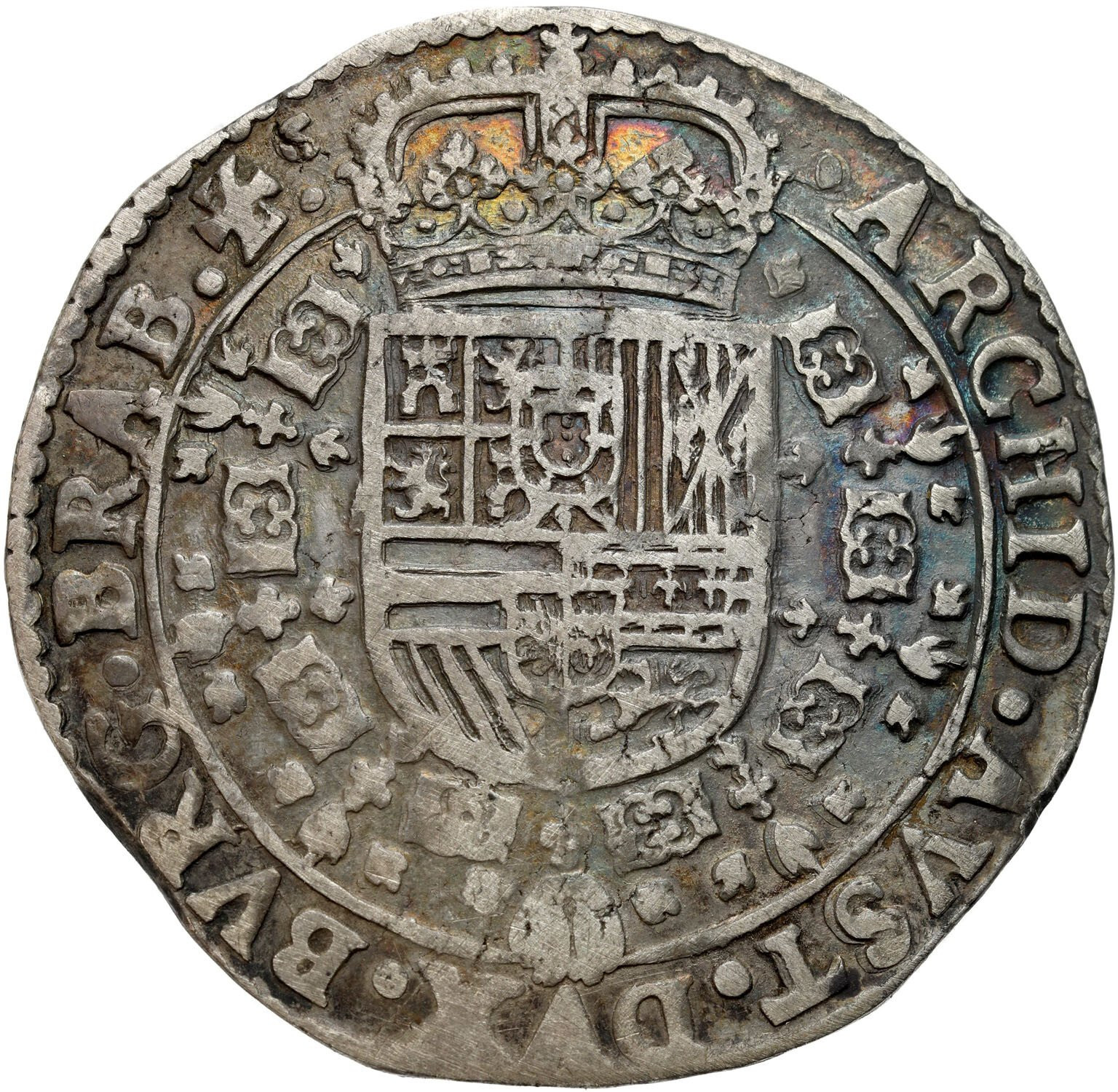 Niderlandy hiszpańskie. Filip IV (1621–1665). Patagon 1647, Antwerpia