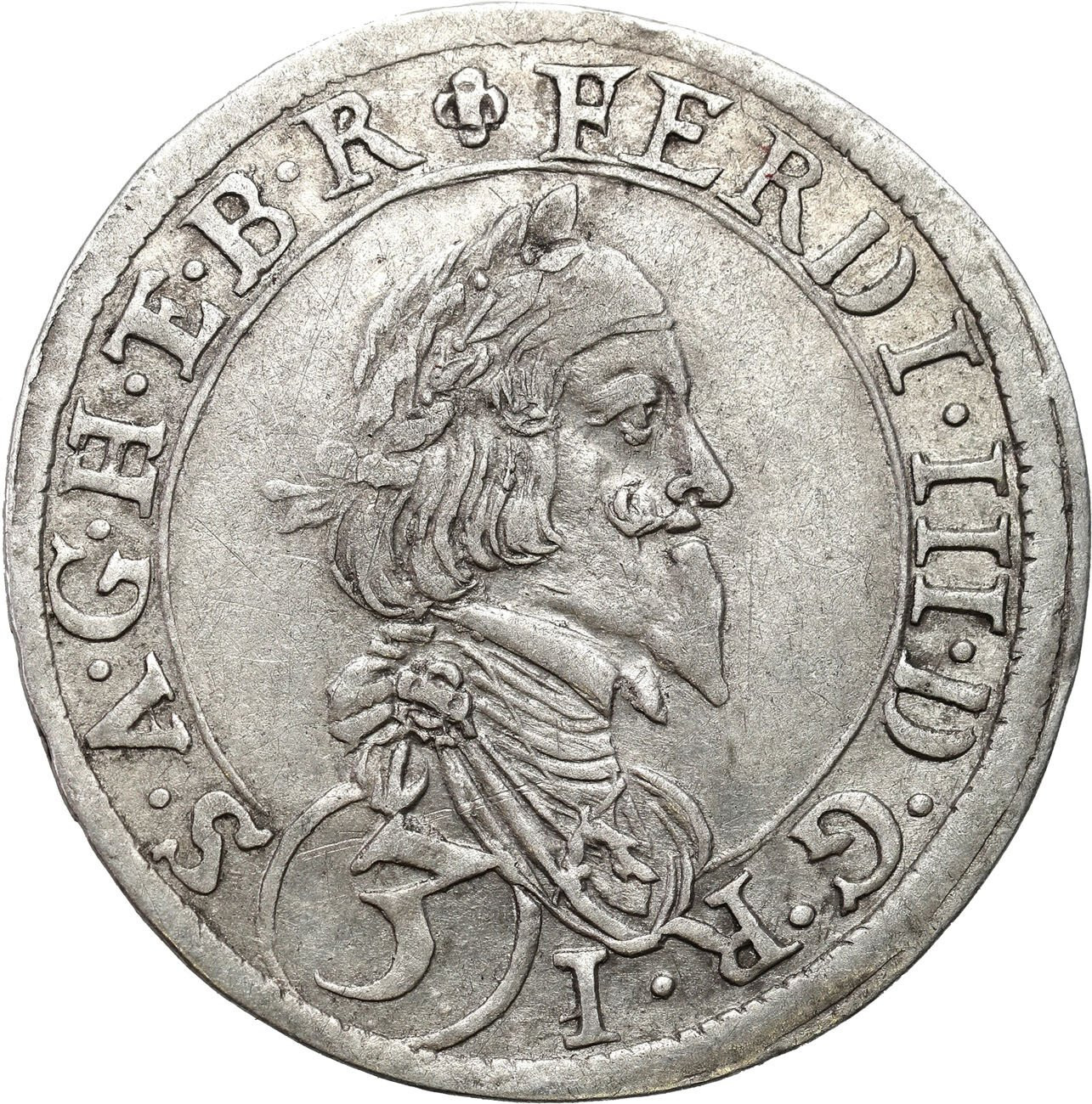 Austria, Ferdynand II (1619–1637), 3 krajcary 1642, Sankt Veit
