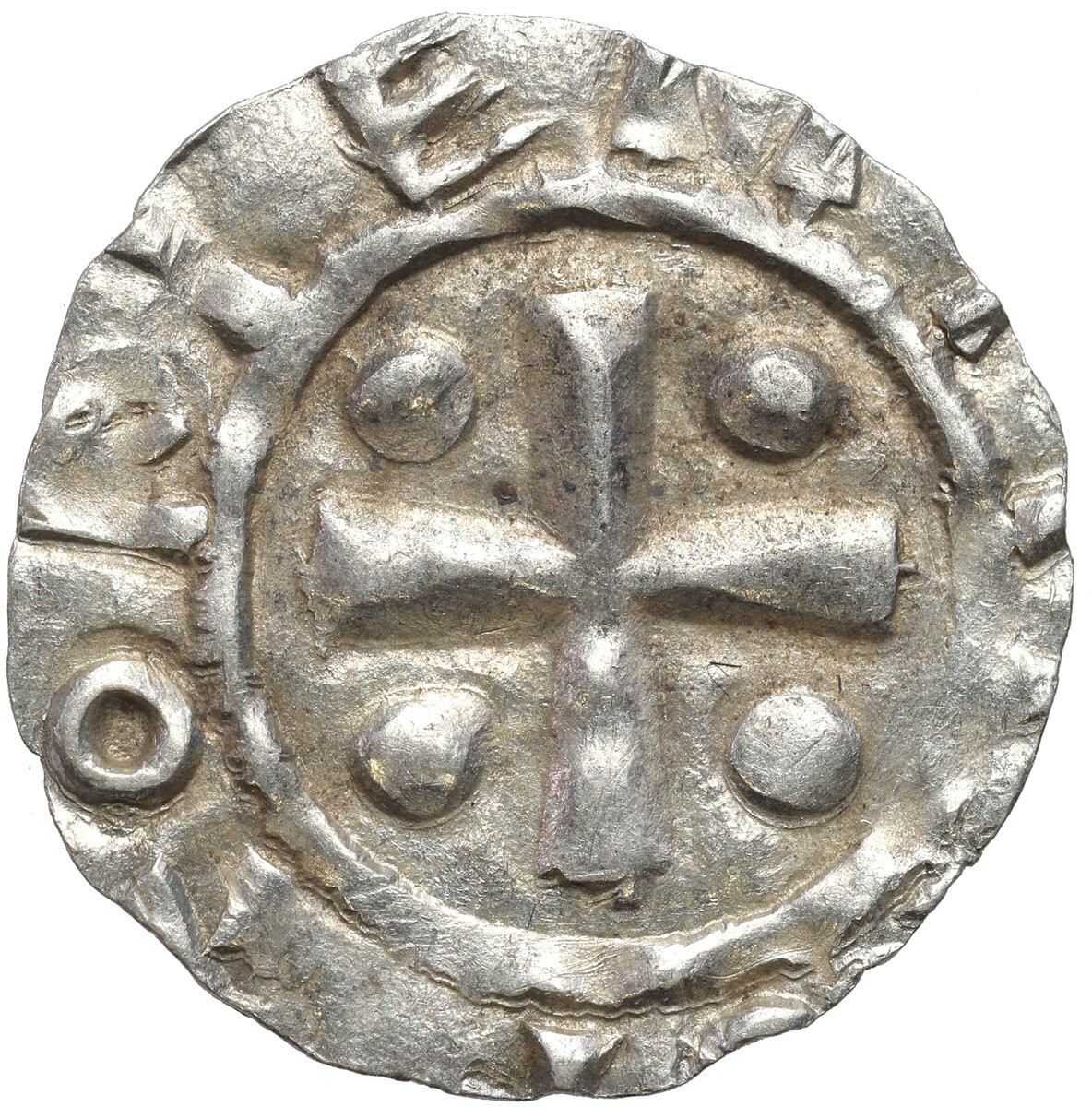 Niemcy, Frankonia – Moguncja. Otto III? (983–1002). Denar XX/XI wiek