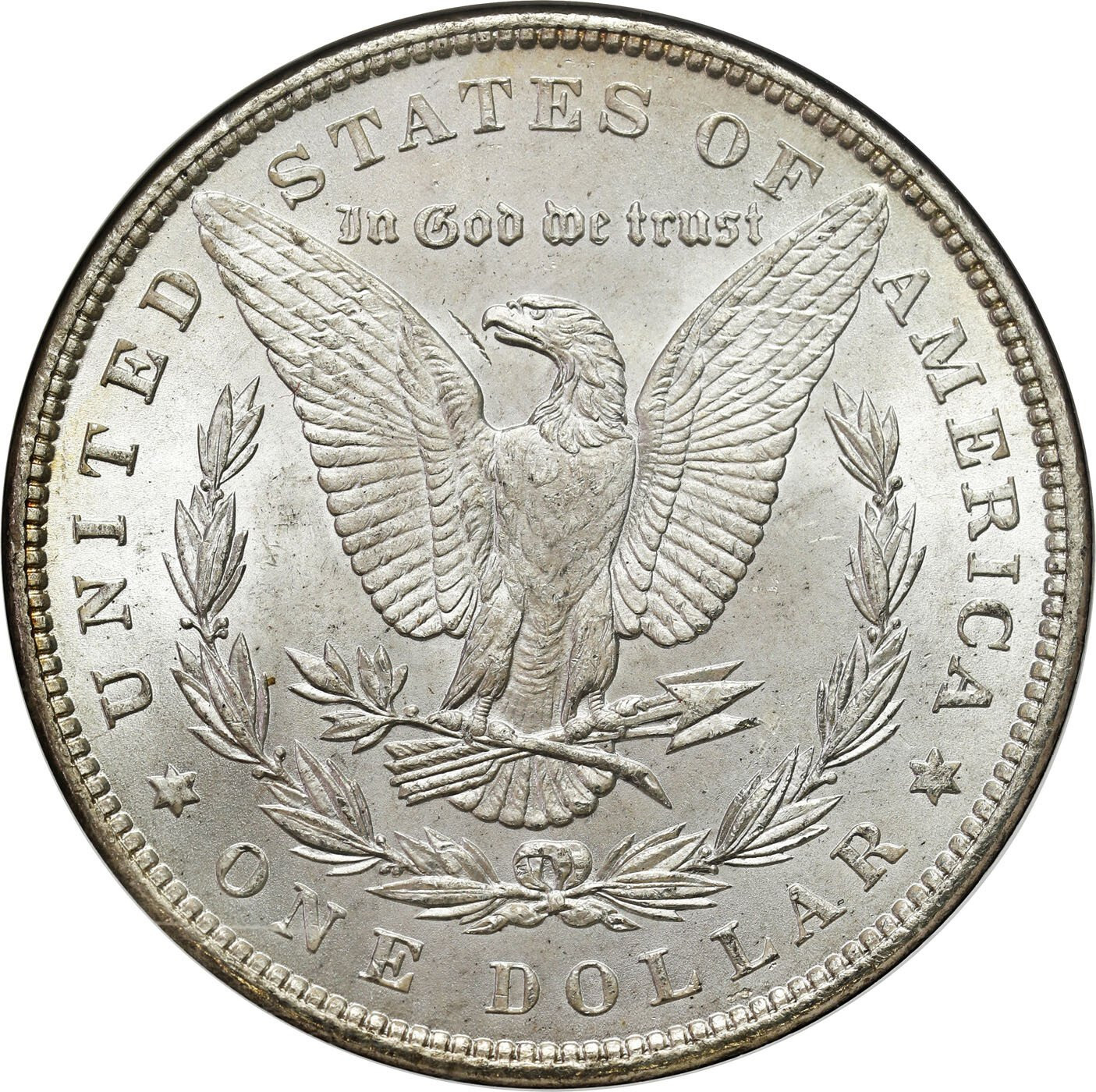 USA. Dolar 1896 Filadelfia GCN MS65 – PIĘKNE 