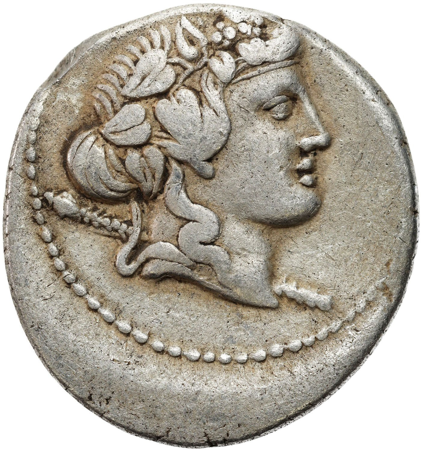 Republika Rzymska, Denar, L. Cassius Q. f. Longinus, 78 p.n.e., Rzym