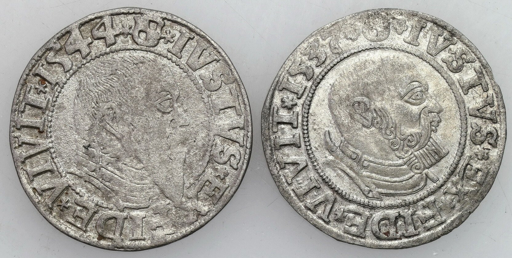 Prusy Książęce. Albert Hohenzollern (1525–1568). Grosz 1537, 1544, Królewiec