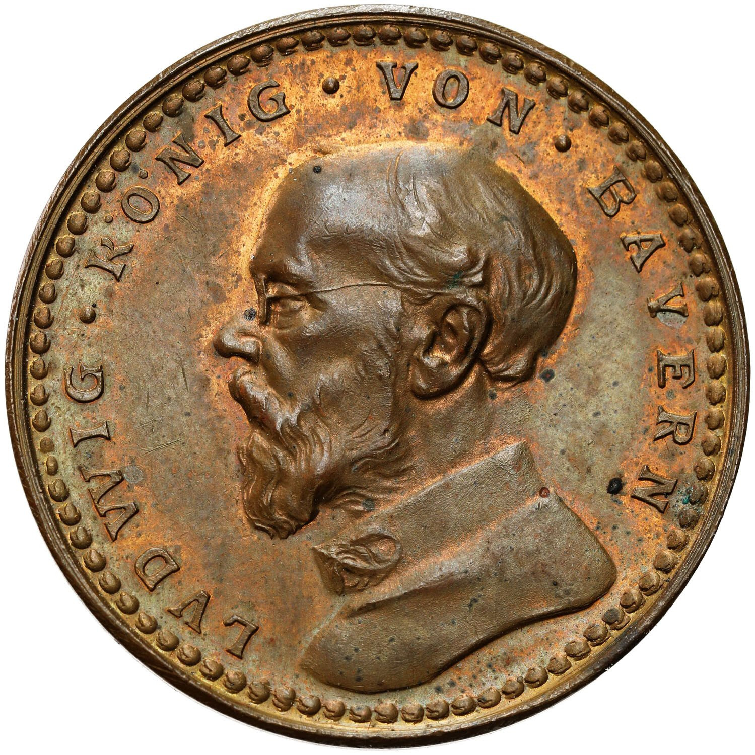 Niemcy. Bawaria. Ludwik III (1913–1918). PRÓBA 2 marki 1913  - RZADKIE