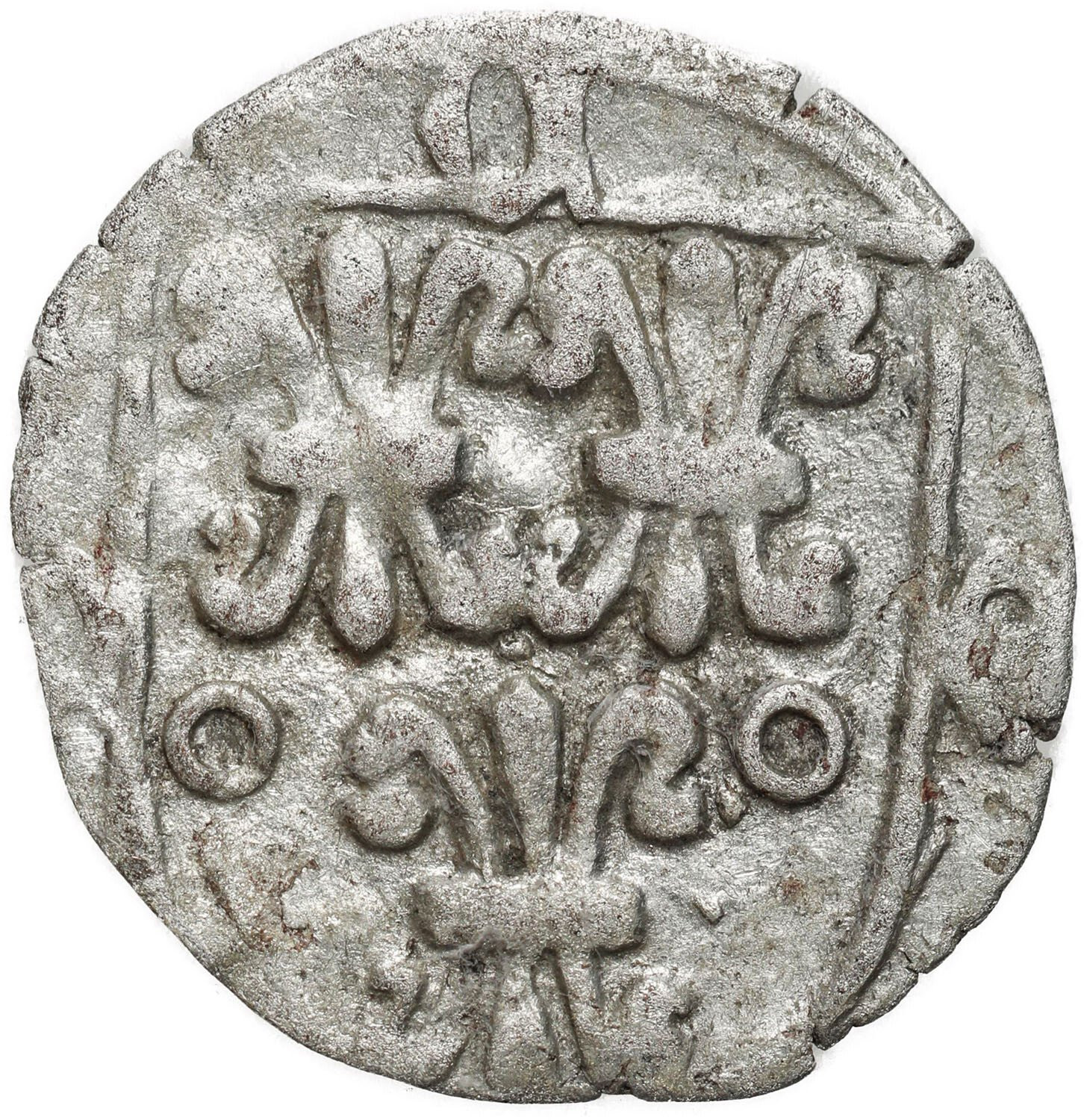 Śląsk, Księstwo Nyskie. Konrad Oleśnicki (1417-1447). Halerz około 1430-1440, Nysa