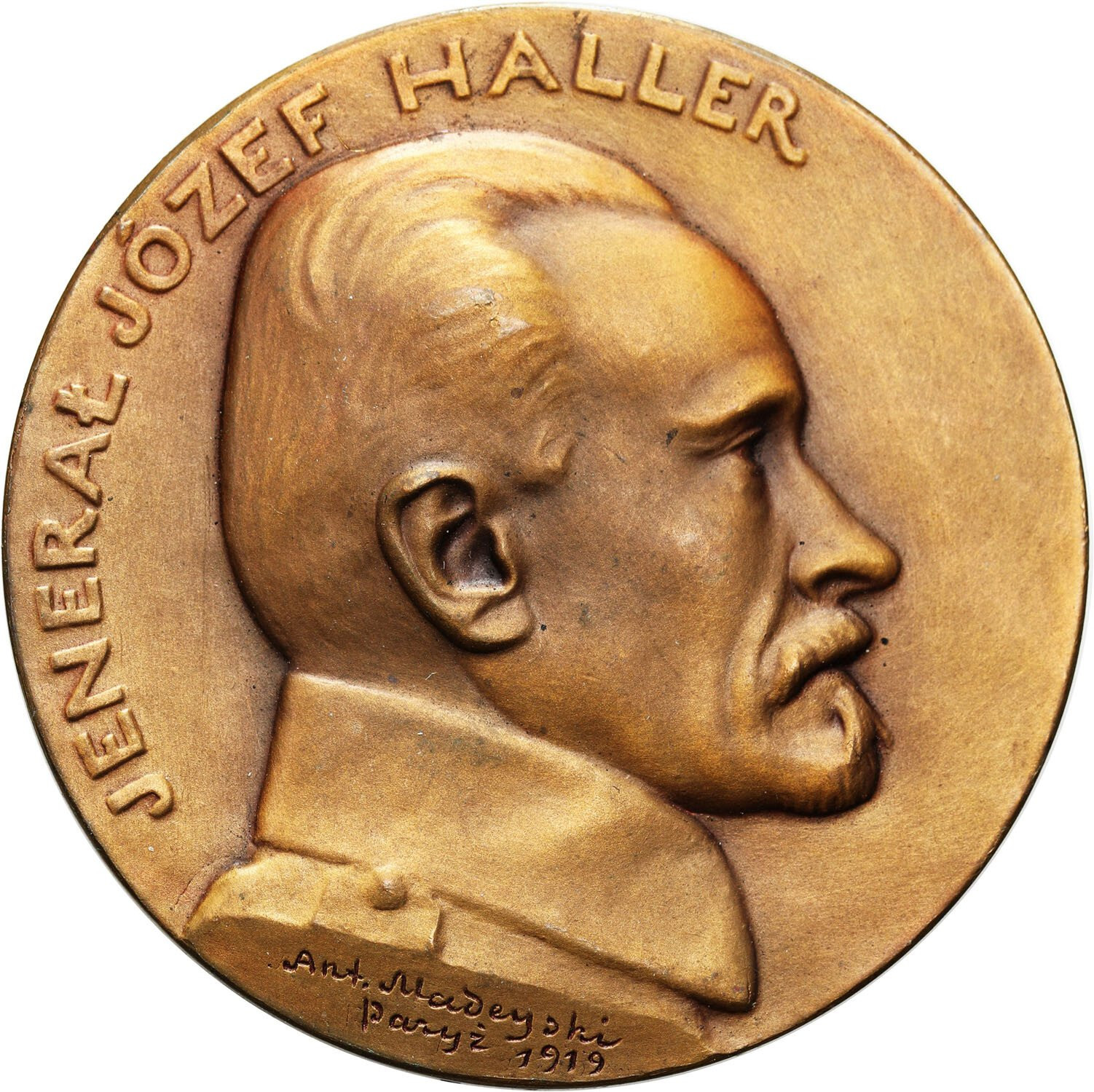 II RP. Medal Jenerał Józef Haller 1919