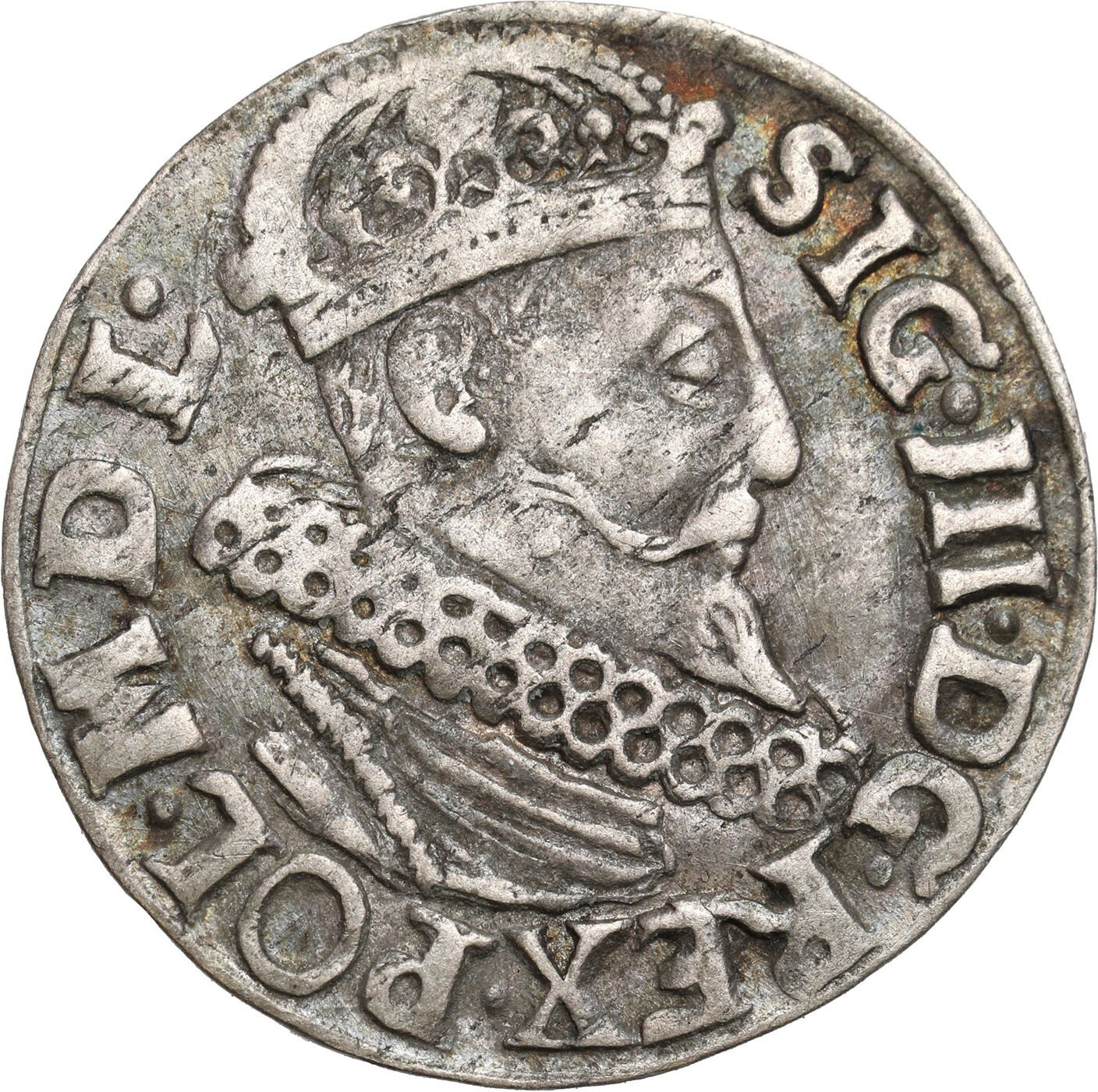 Zygmunt III Waza. Trojak 1621, Kraków