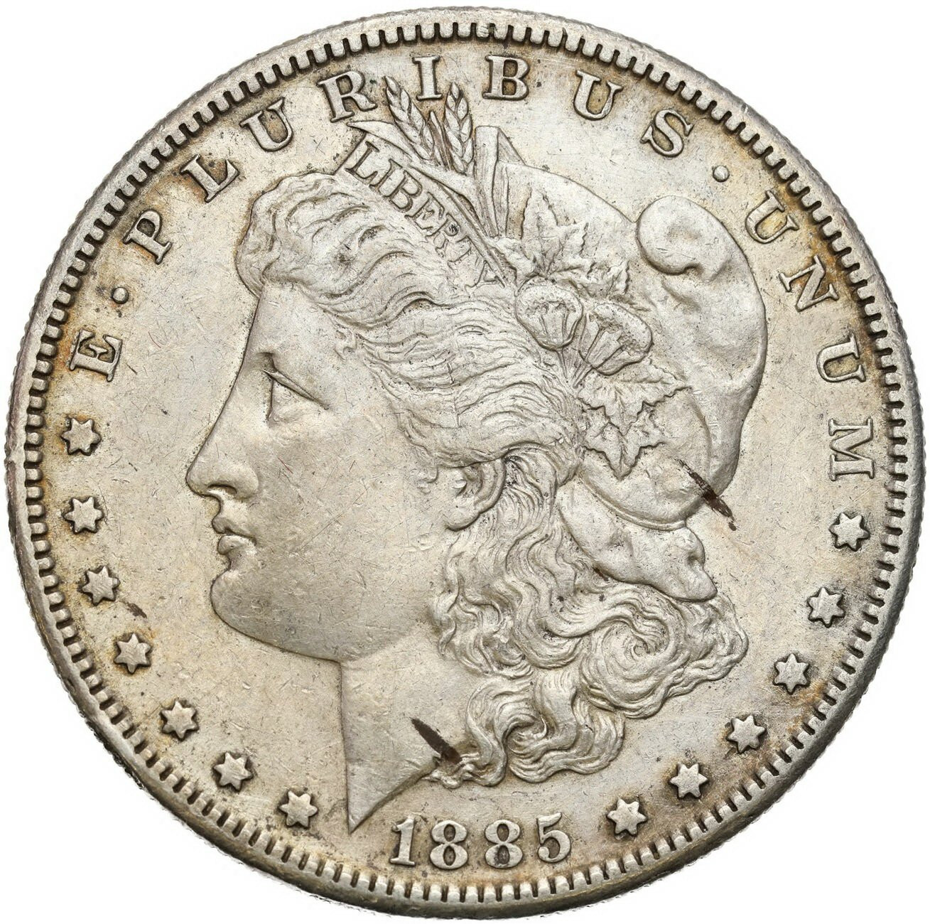 USA, Liberty 1 Dolar 1885 S, San Francisco 