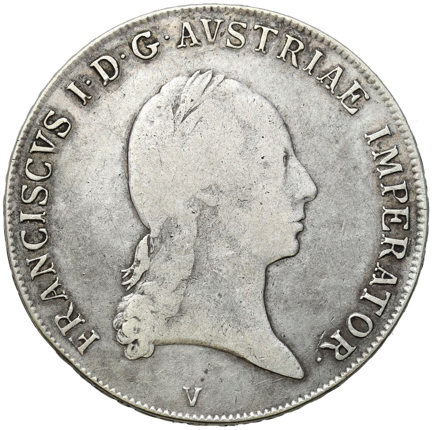 Austria, Franciszek II (1792–1835). Talar 1818 V, Wenecja – RZADKI