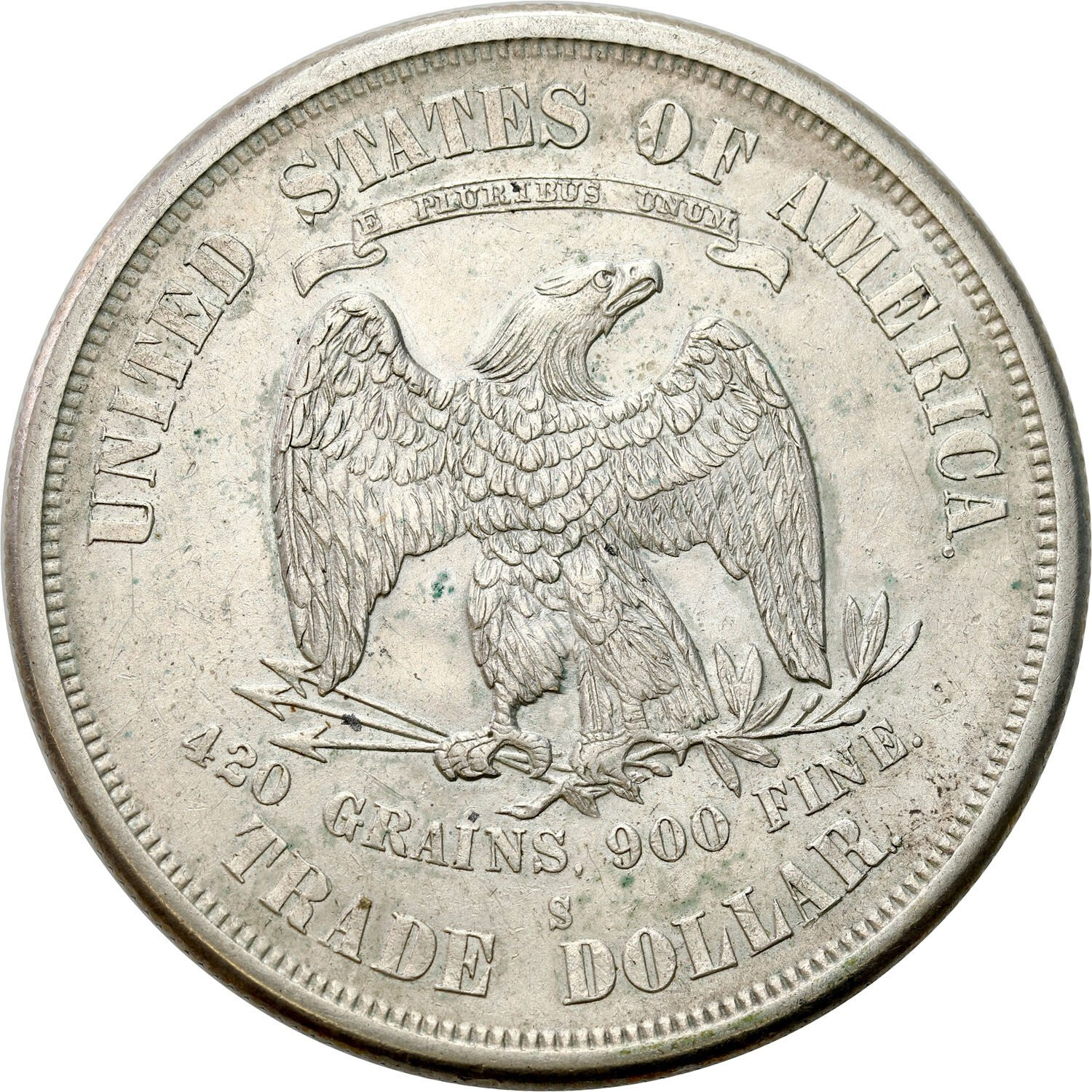 USA. Dolar 1875 S, San Francisco