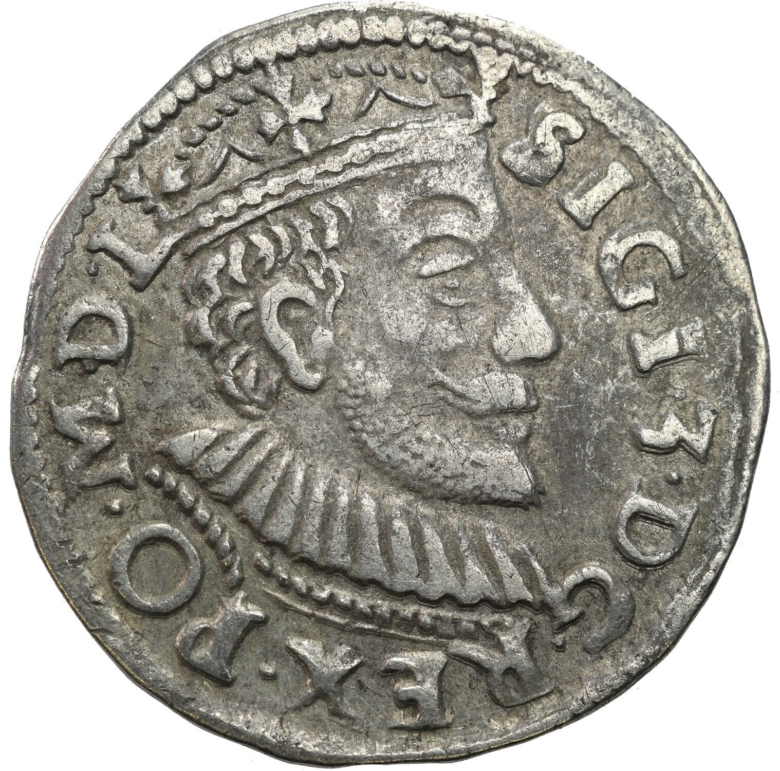 Zygmunt III Waza. Trojak (3 grosze) 1590, Poznań - NIENOTOWANY 
