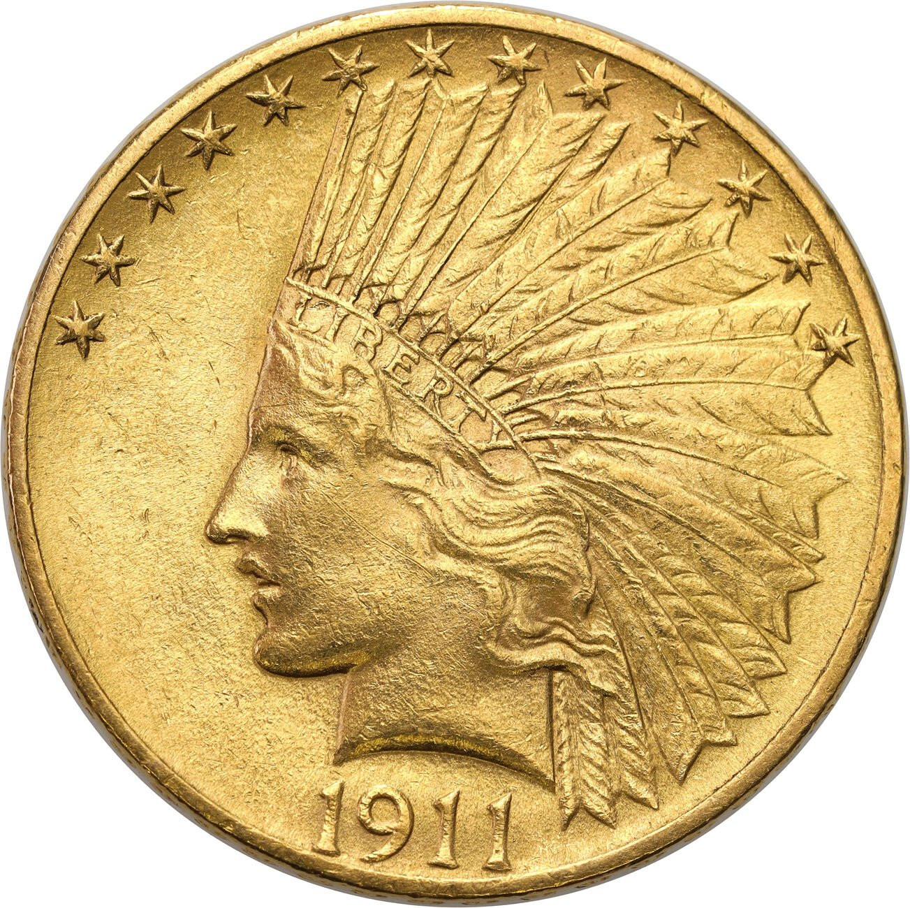 USA. 10 dolarów 1911 Indianin, Filadelfia
