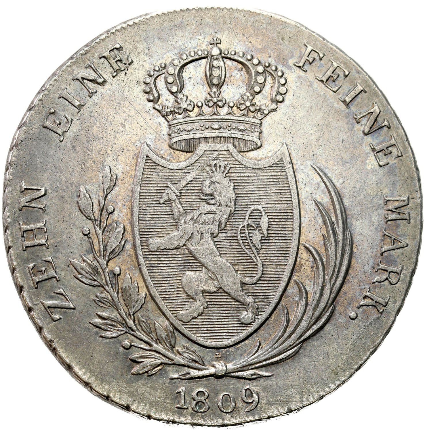 Niemcy. Hessen-Darmstadt. Ludwik. Talar 1809, Hesja
