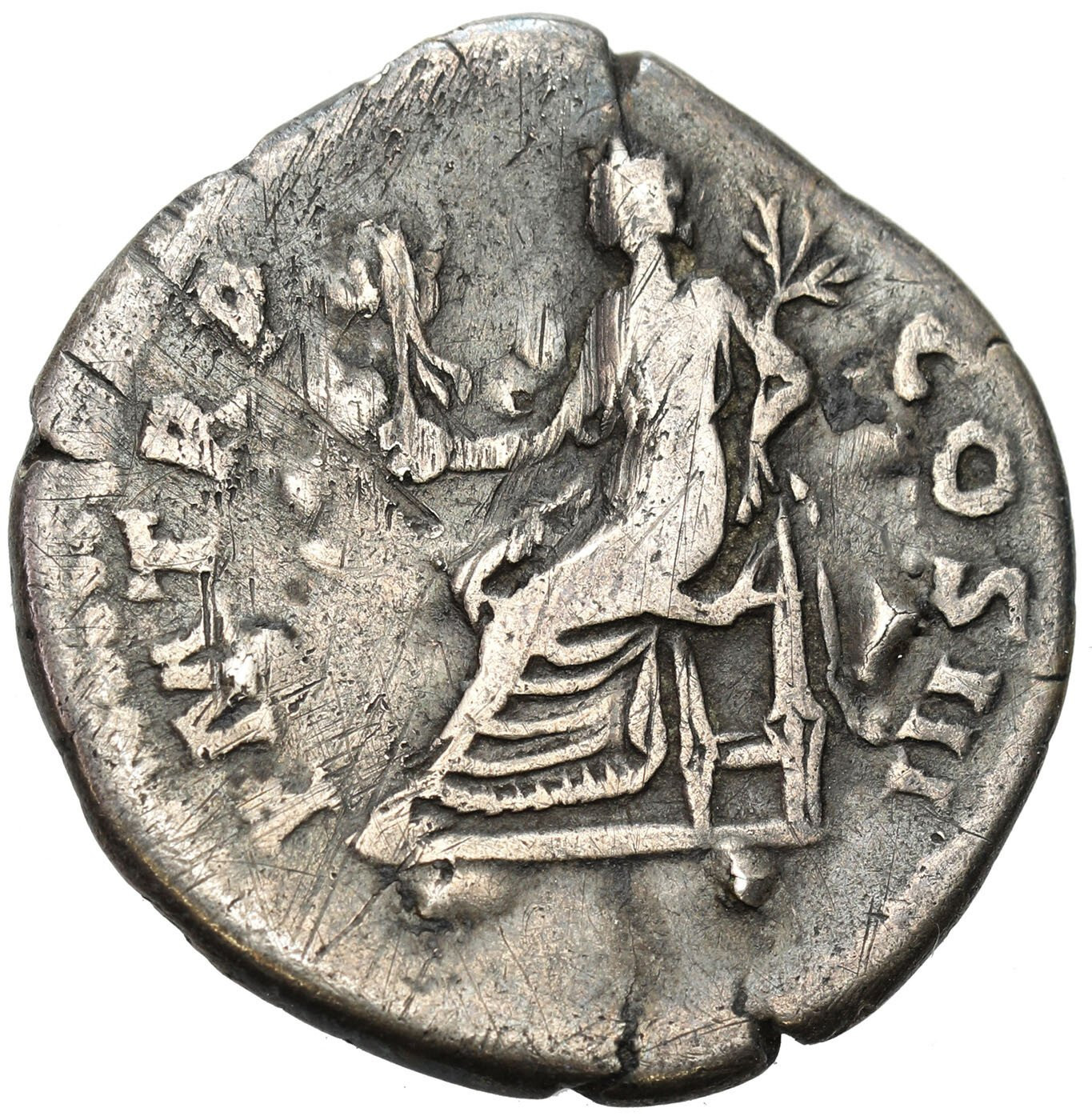 Cesarstwo Rzymskie, Hadrian (117-138). Denar (119-122), Rzym
