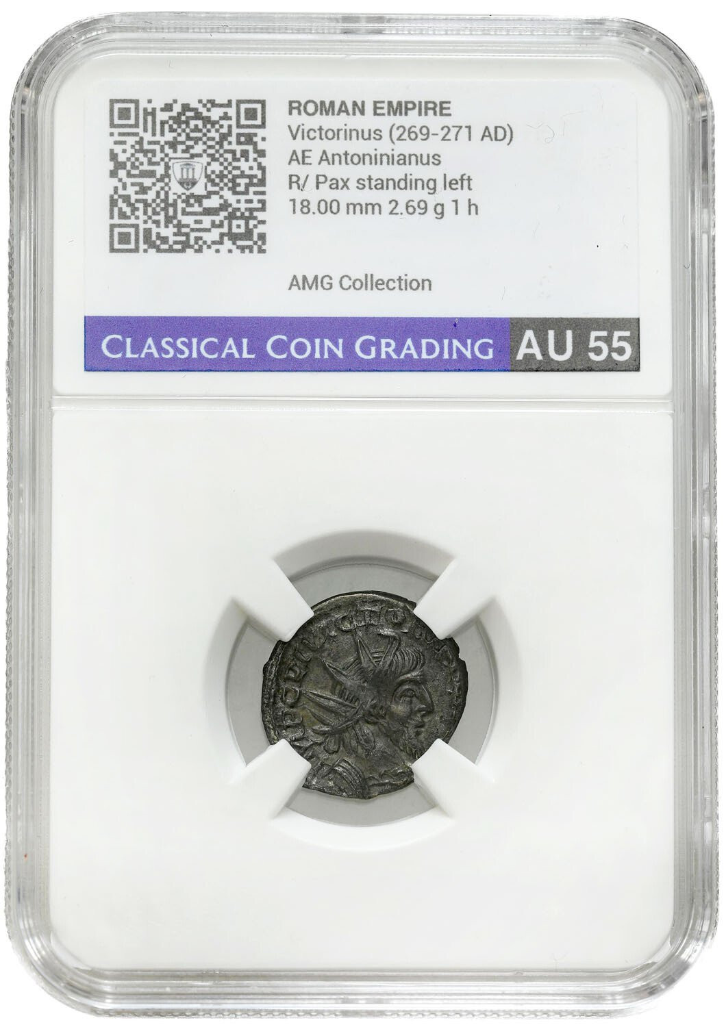 Cesarstwo Rzymskie. Victorinus (269-271) Antoninianus CCG AU55