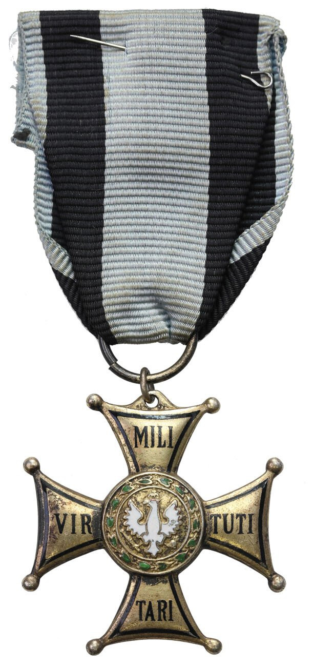Krzyż Orderu Virtuti Militari IV klasa – wtórnik przedwojenny