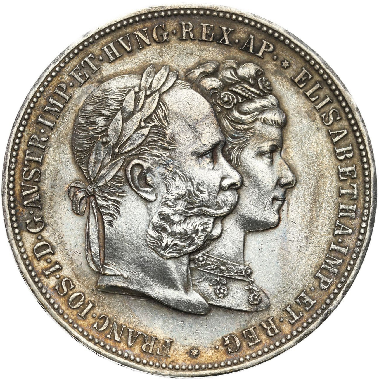 Austria, Franciszek Józef I (1848-1916). 2 guldeny 1879