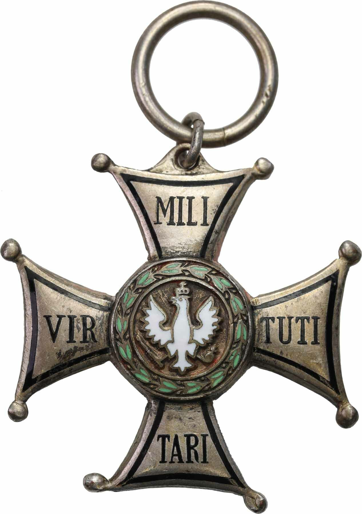 Krzyż Srebrny Orderu Virtuti Militari - wykonanie grawerskie