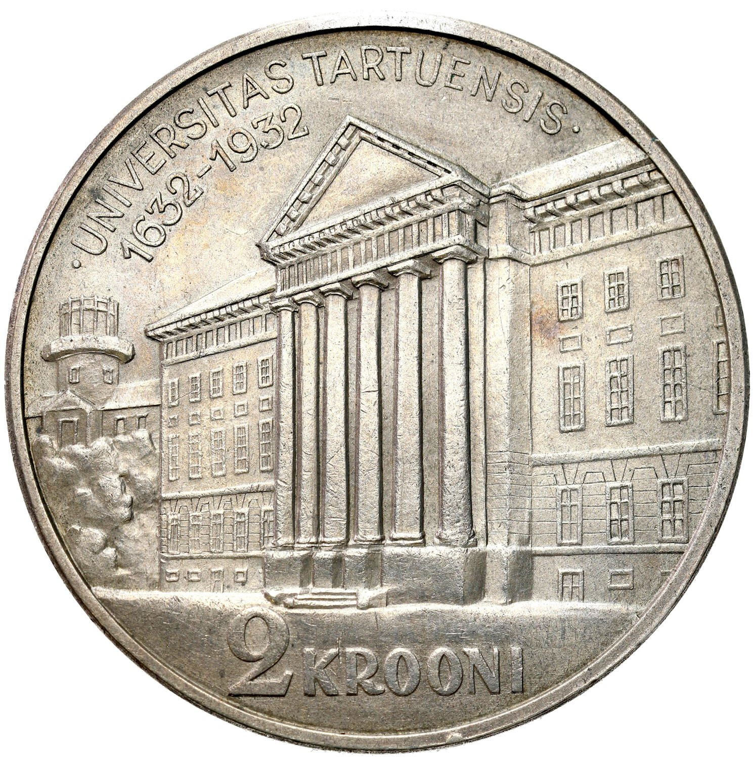 Estonia. 2 korony 1932, Tallinn - BARDZO ŁADNE