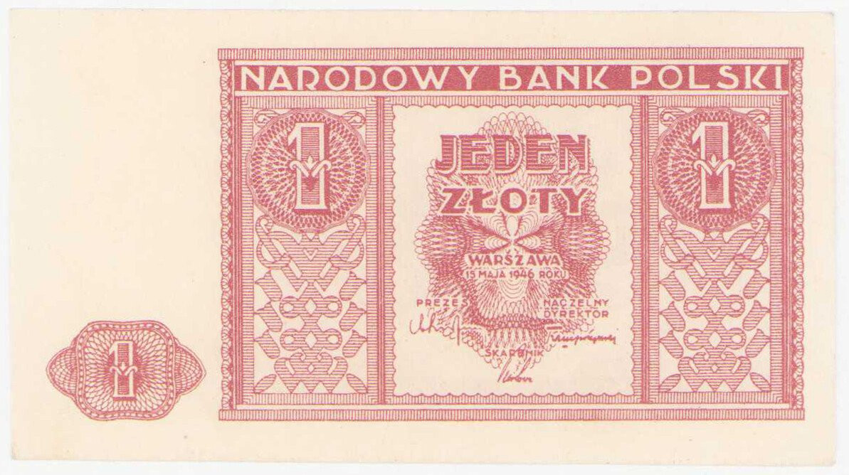 1 złoty 1946 – PIĘKNY