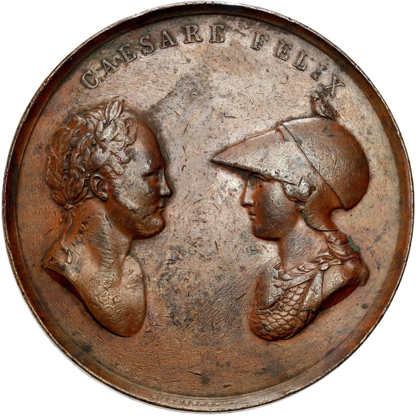 Polska. Medal 1818 - założenia Uniwersytetu Warszawskiego - RZADKI