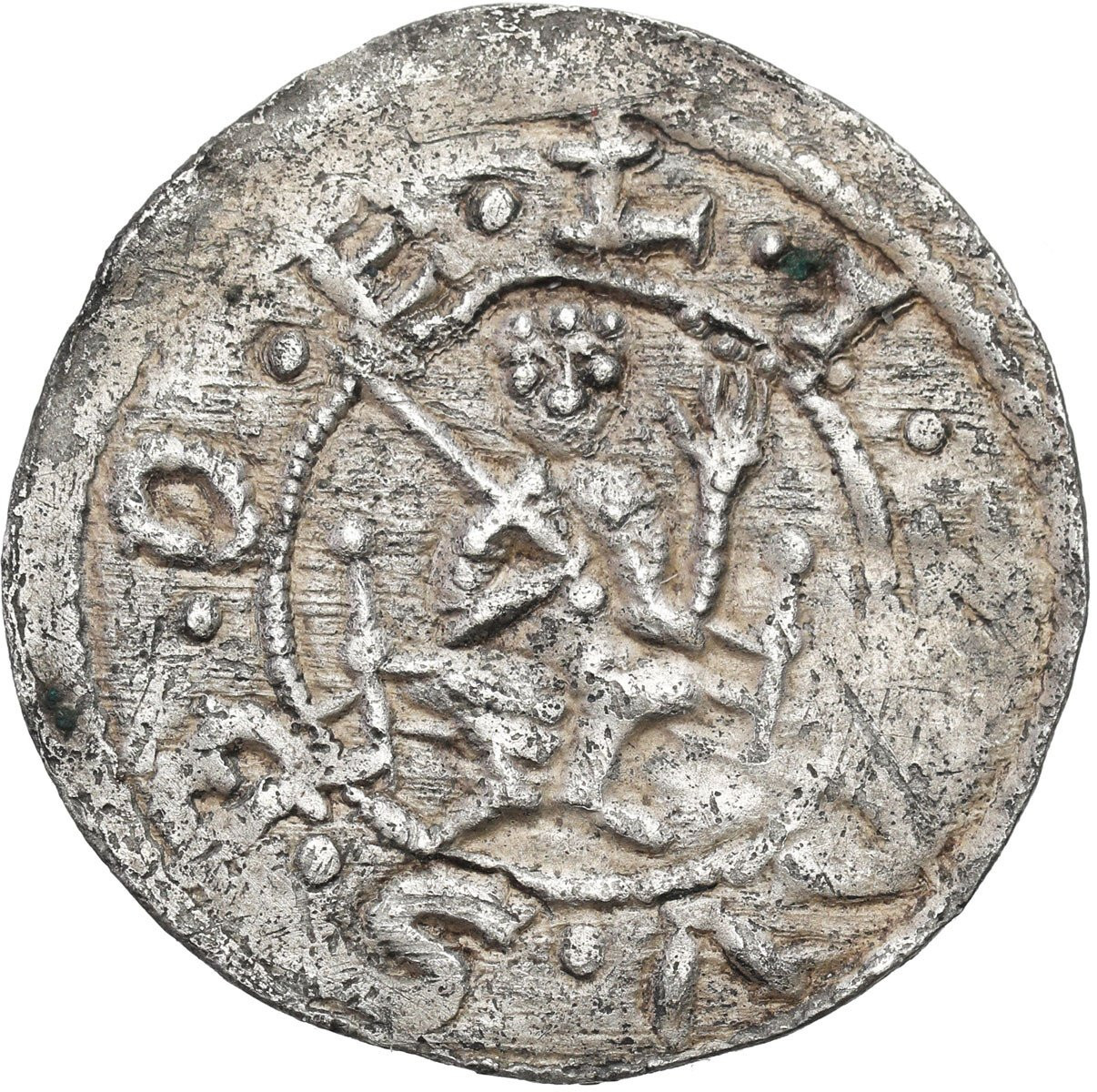 Bolesław III Krzywousty (1102-1138). Denar - RZADKOŚĆ R4