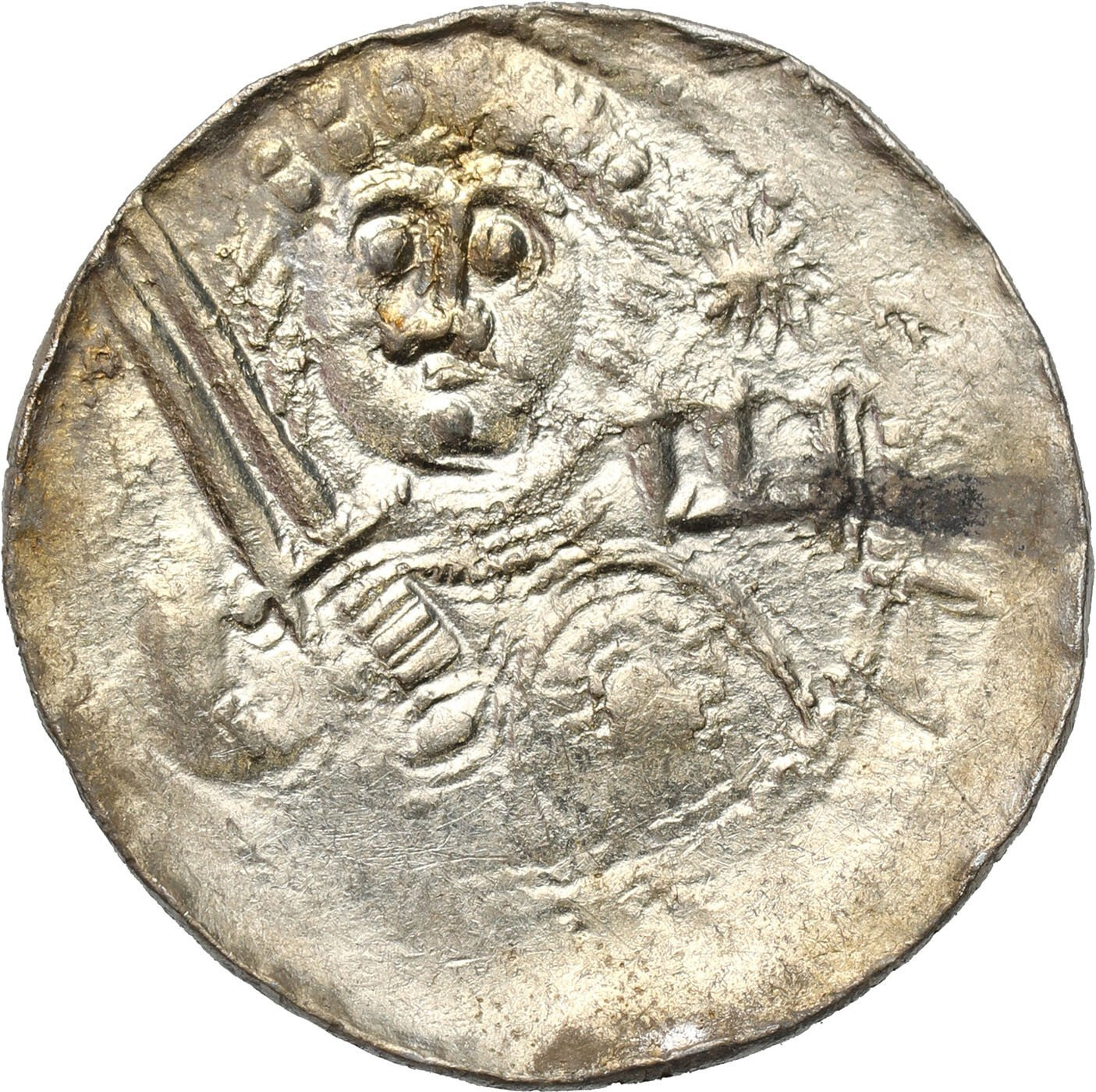 Władysław II Wygnaniec (1138-1146). Denar – PIĘKNY