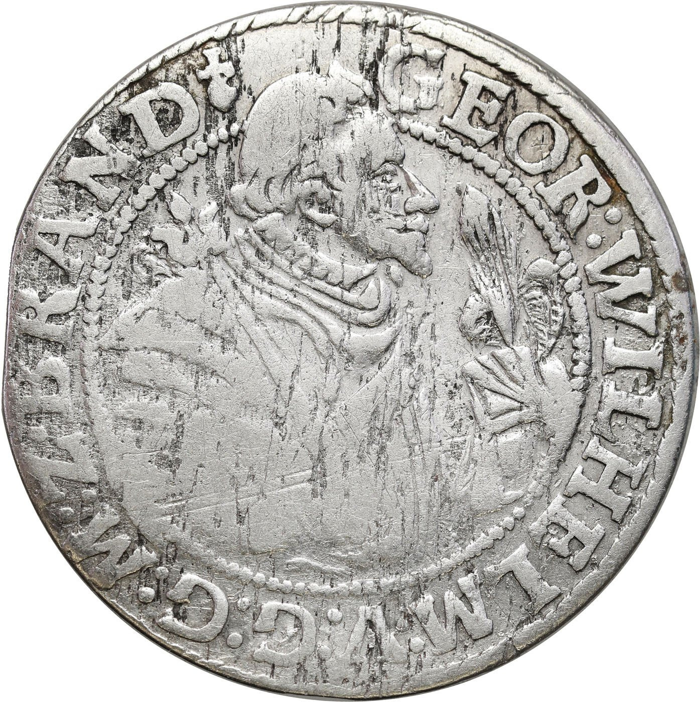 Prusy Książęce. Jerzy Wilhelm (1619–1640). Ort 1622, Królewiec