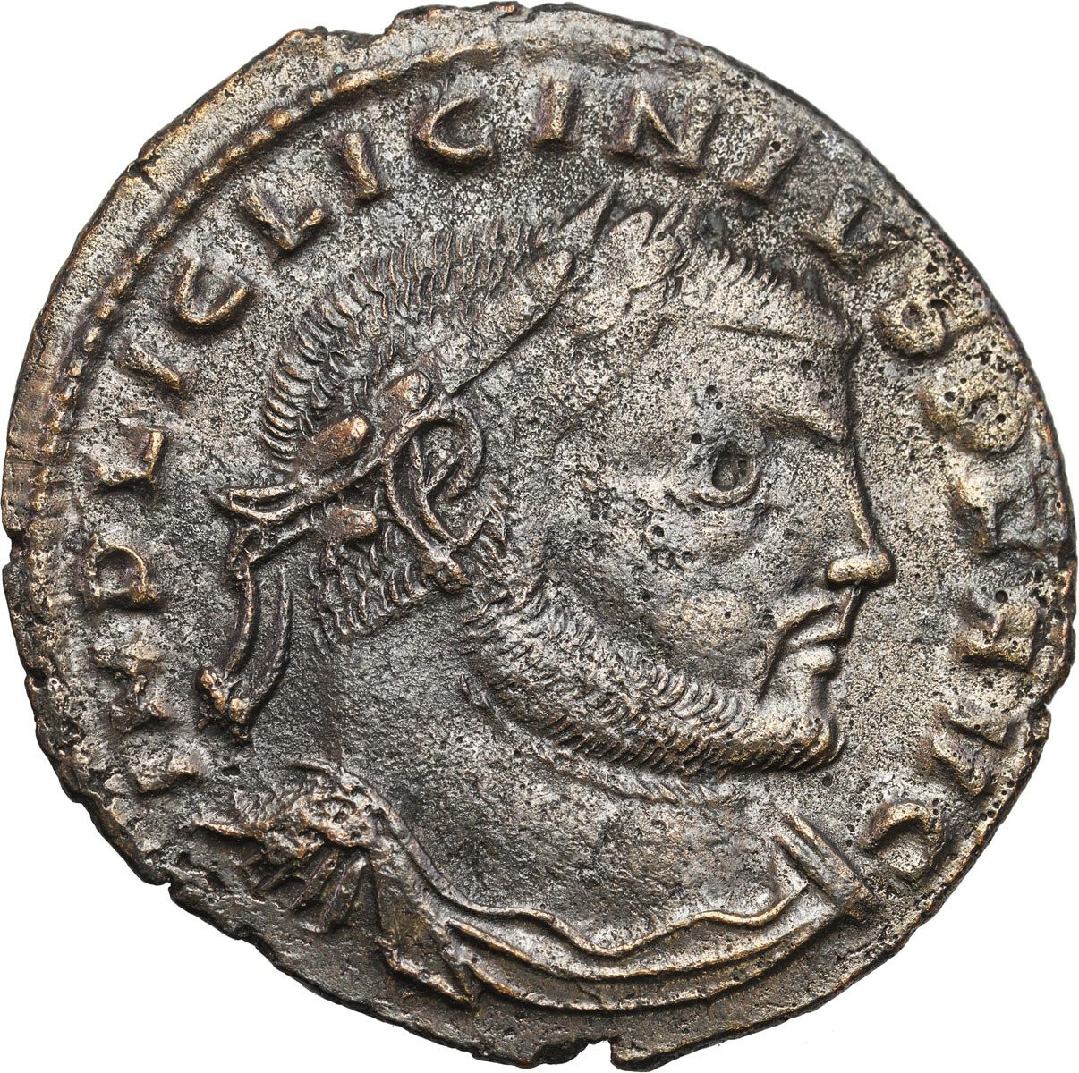 Cesarstwo Rzymskie, Licyniusz I (308–324). Follis 319, Tessaloniki