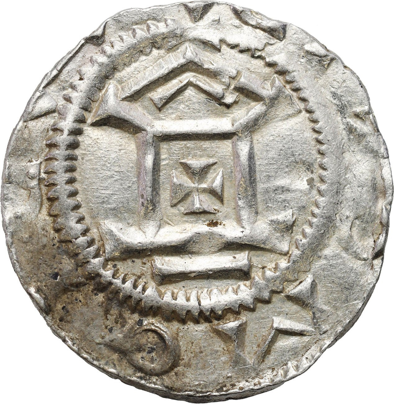 Niemcy, Frankonia – Moguncja. Otto III (983–1002). Denar