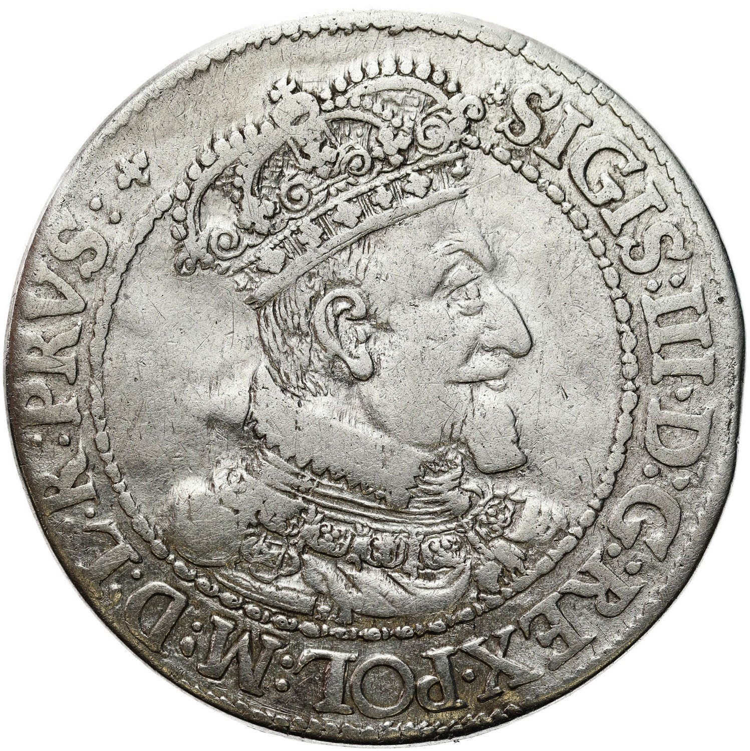 Zygmunt III Waza. Ort (18 groszy) 1616, Gdańsk