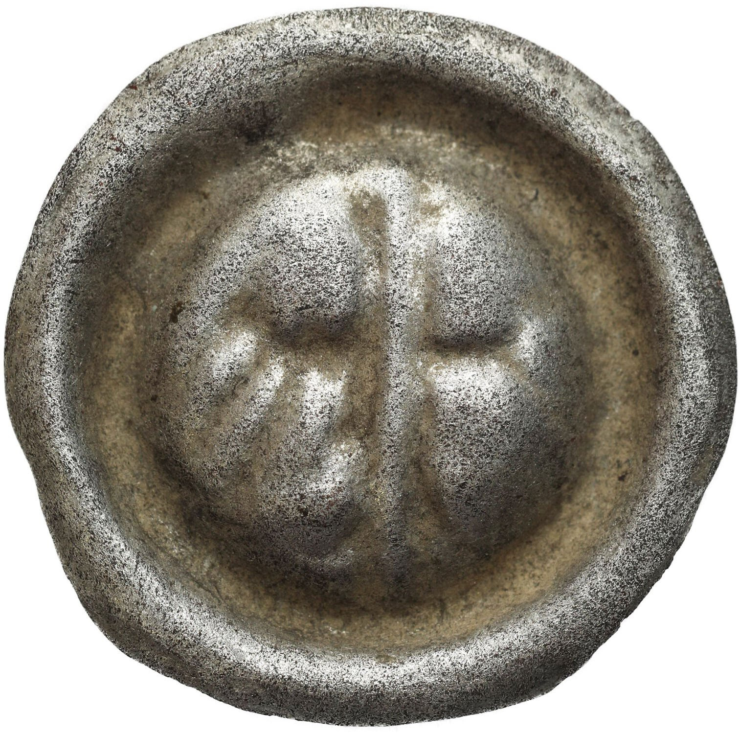 Śląsk, Księstwo Opolskie. Bernard (1400–1449) lub Mikołaj I (1439–1476). Brakteat XV w., Opole