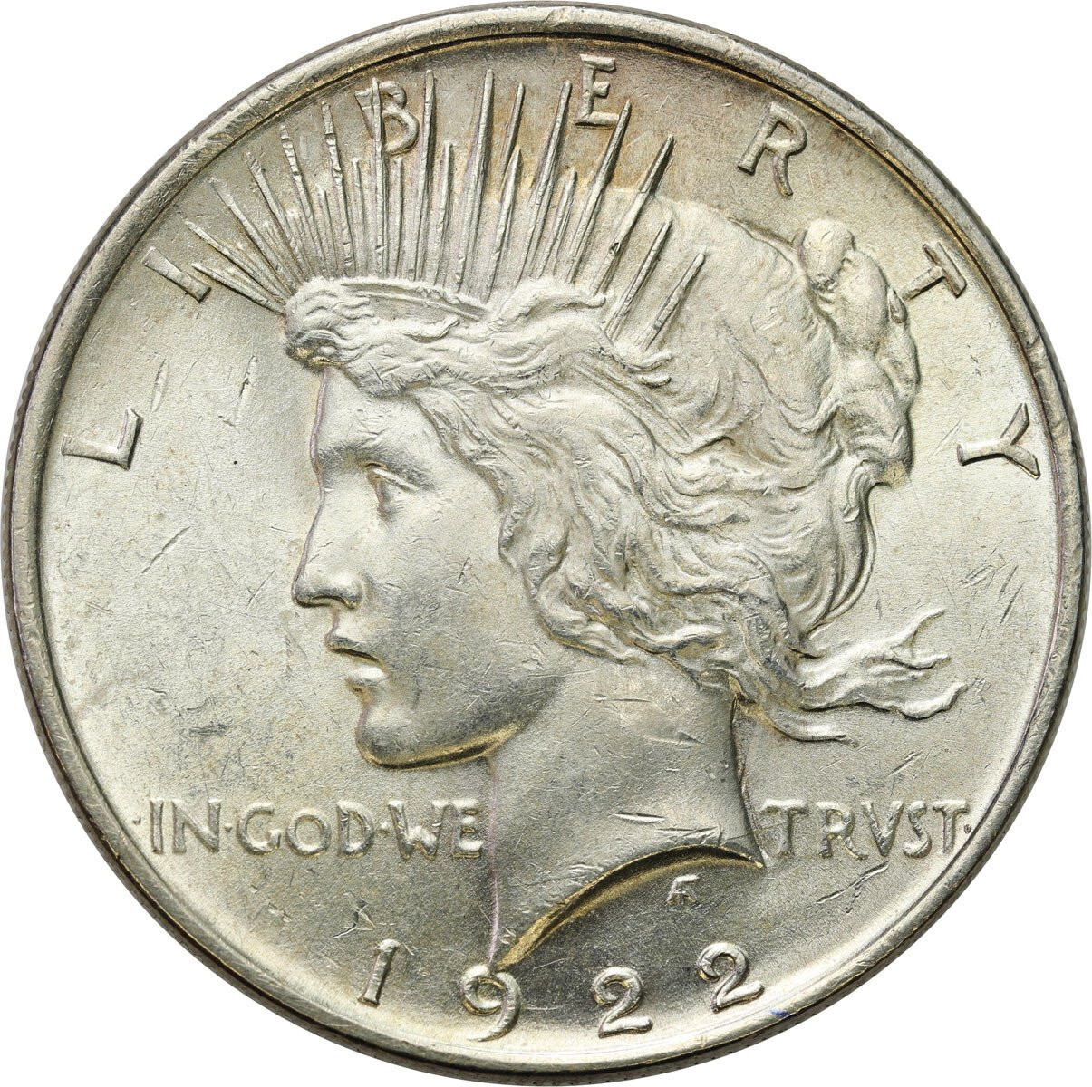 USA. Dolar 1922, Filadelfia