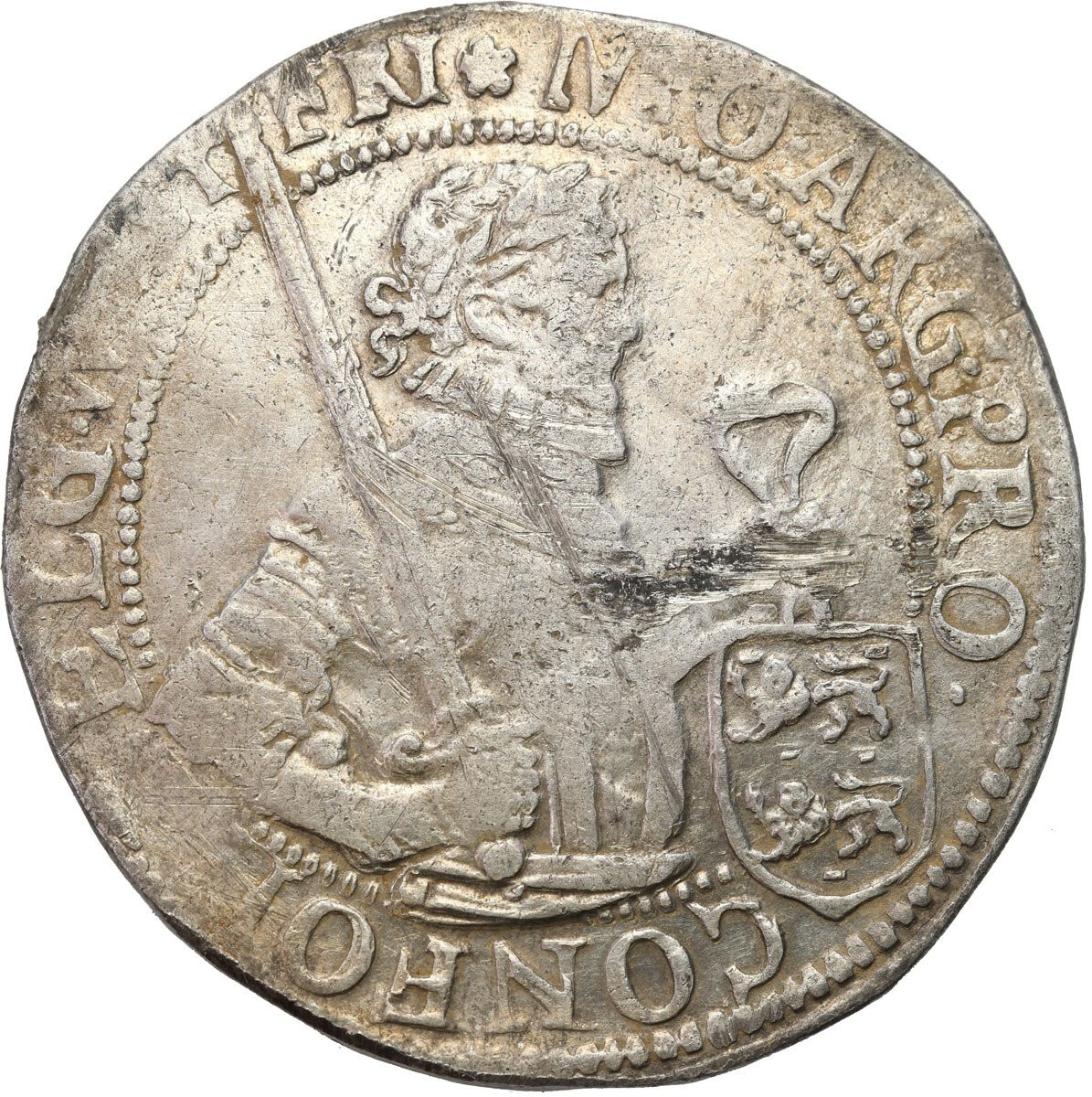 Niderlandy, Prowincja Fryzja Zachodnia, Talar (rijksdaalder) 1613 - RZADKI