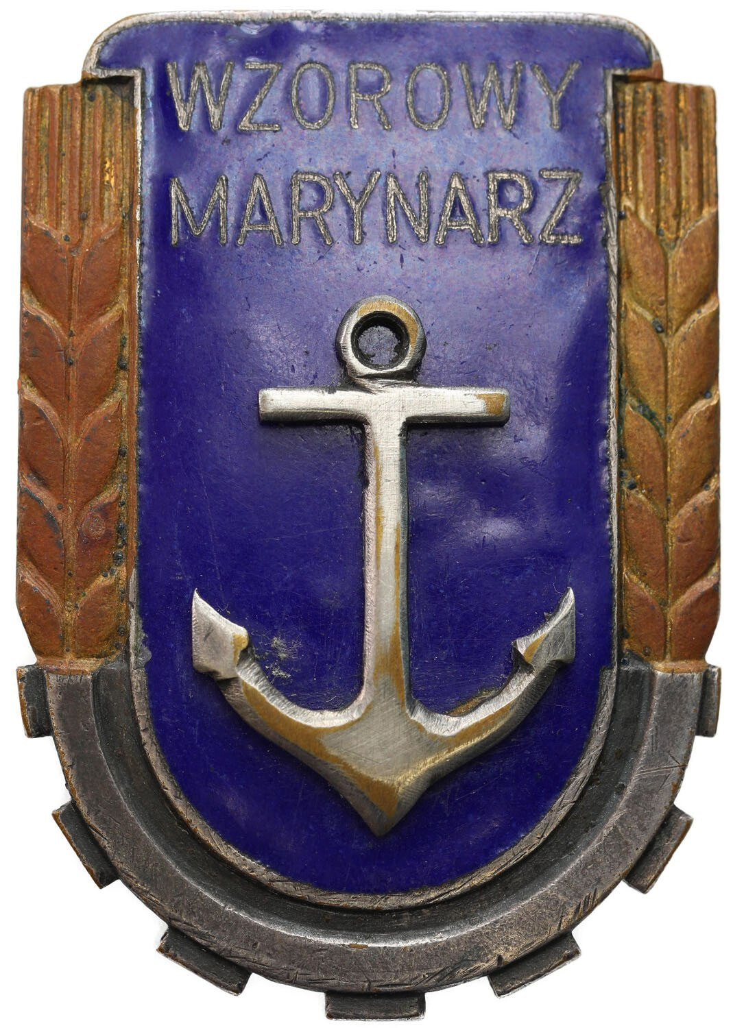 PRL. Odznaka Wzorowy Marynarz - WERSJA DUŻA