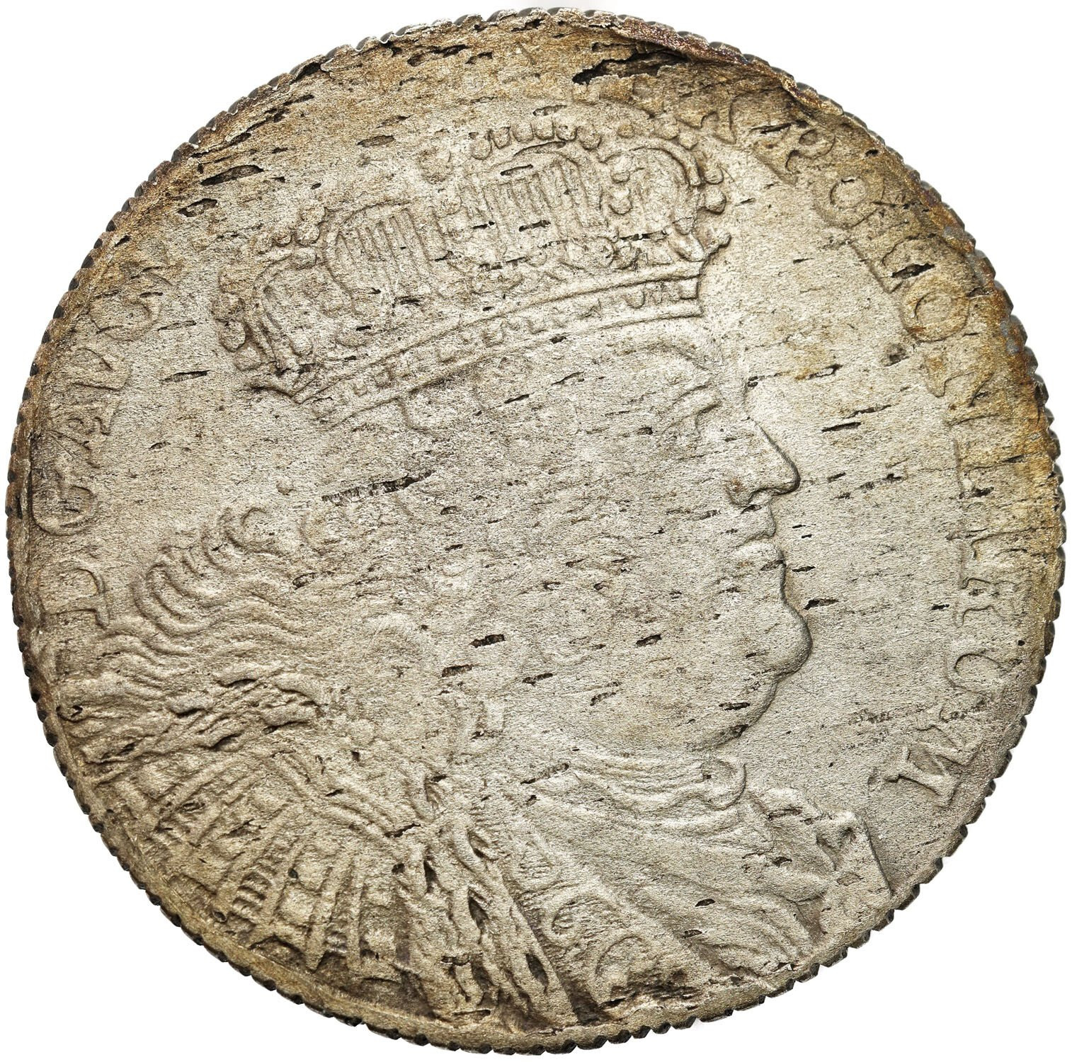 August III Sas. Ort (18 groszy) 1754, Lipsk