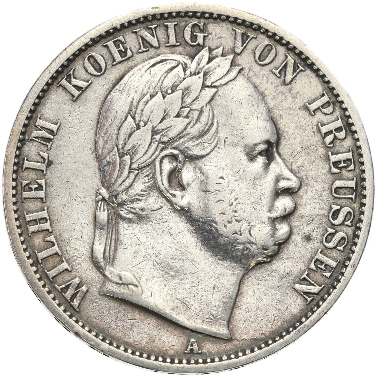 Niemcy, Prusy. Wilhelm I. Talar 1866 A, Berlin