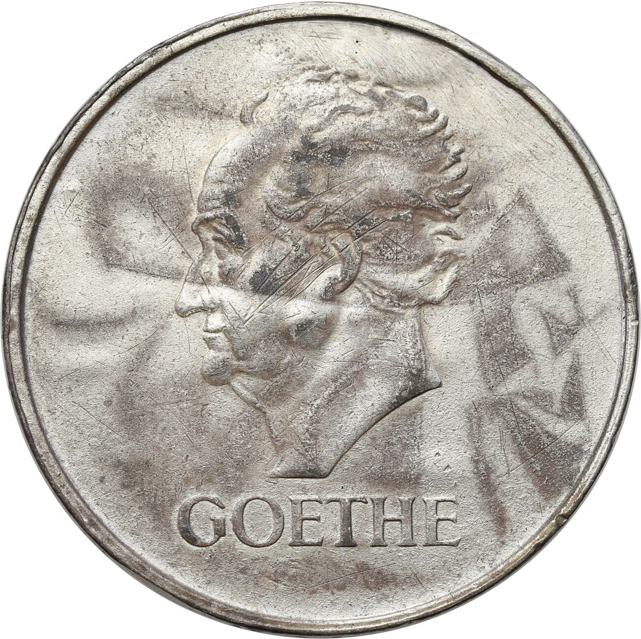 Niemcy, Weimar. 3 marki 1932 J, Goethe