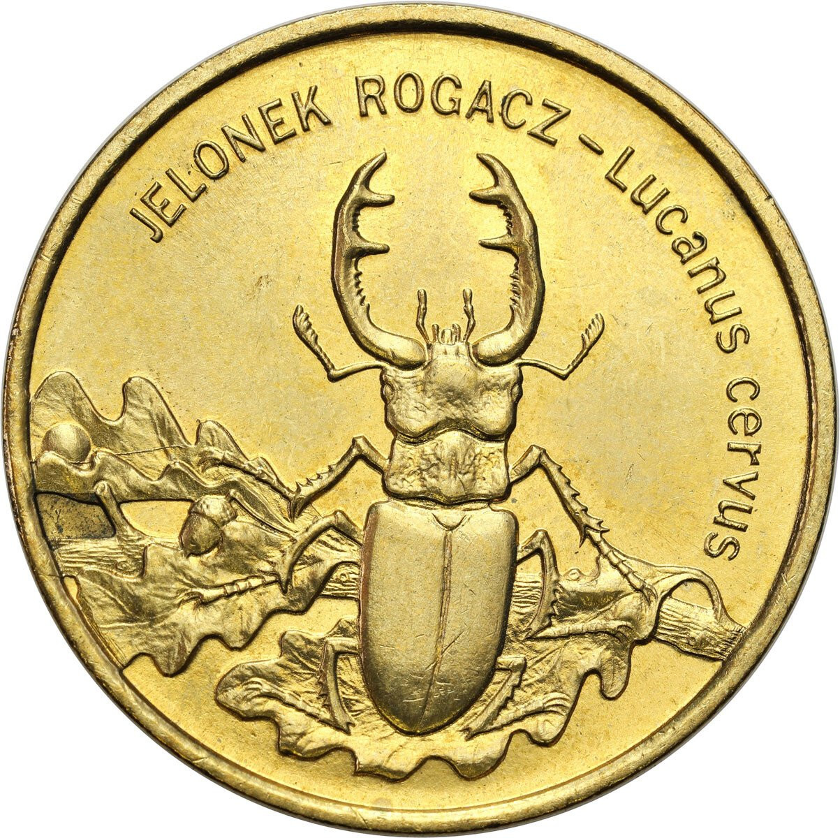 III RP. 2 złote 1997 Jelonek Rogacz – RZADSZE