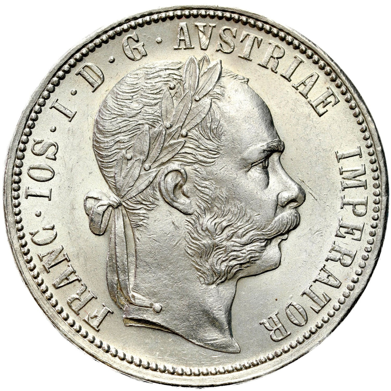 Austria. Franciszek Józef I (1848–1916). 1 floren 1886, Wiedeń
