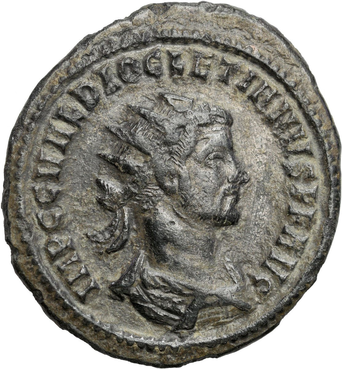 Cesarstwo Rzymskie, Dioklecjan (284–305). Antoninian bilonowy 