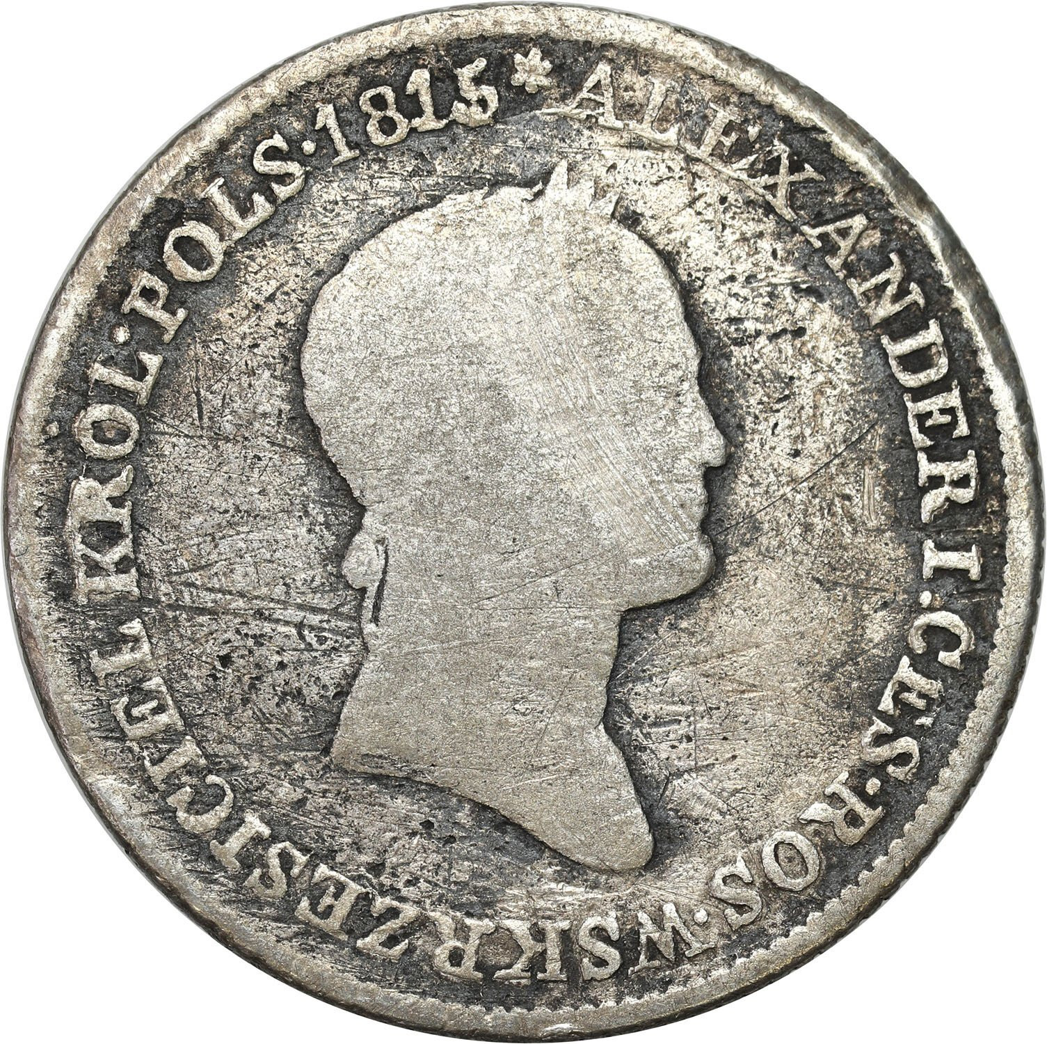 Królestwo Polskie/Rosja. Mikołaj I. 1 złoty 1832 KG, Warszawa