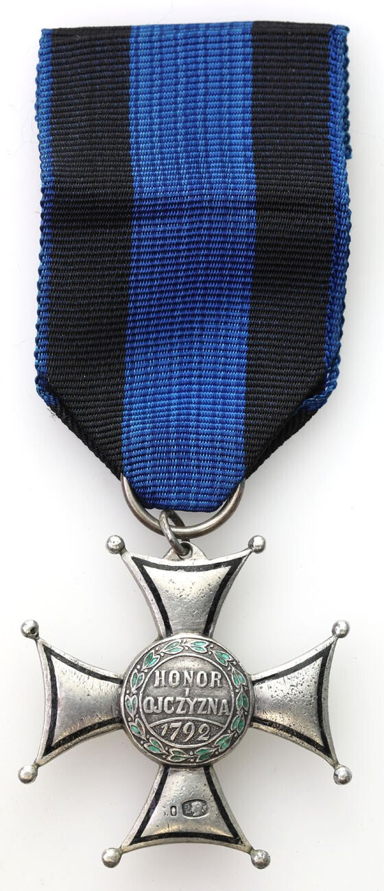 Krzyż Srebrny Orderu Wojskowego Virtuti Militari – wtórnik, srebro